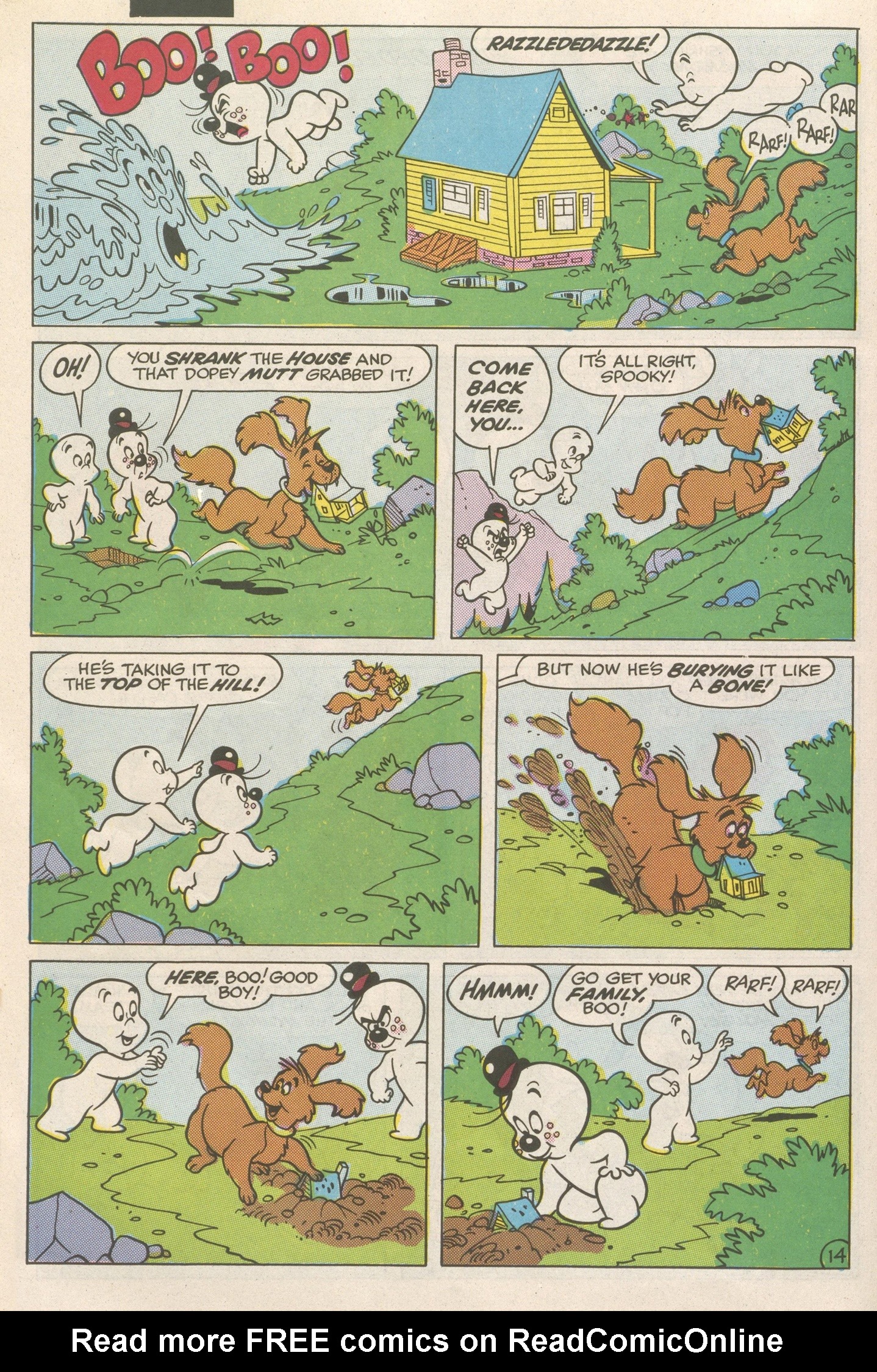 Read online Casper the Friendly Ghost (1991) comic -  Issue #23 - 23