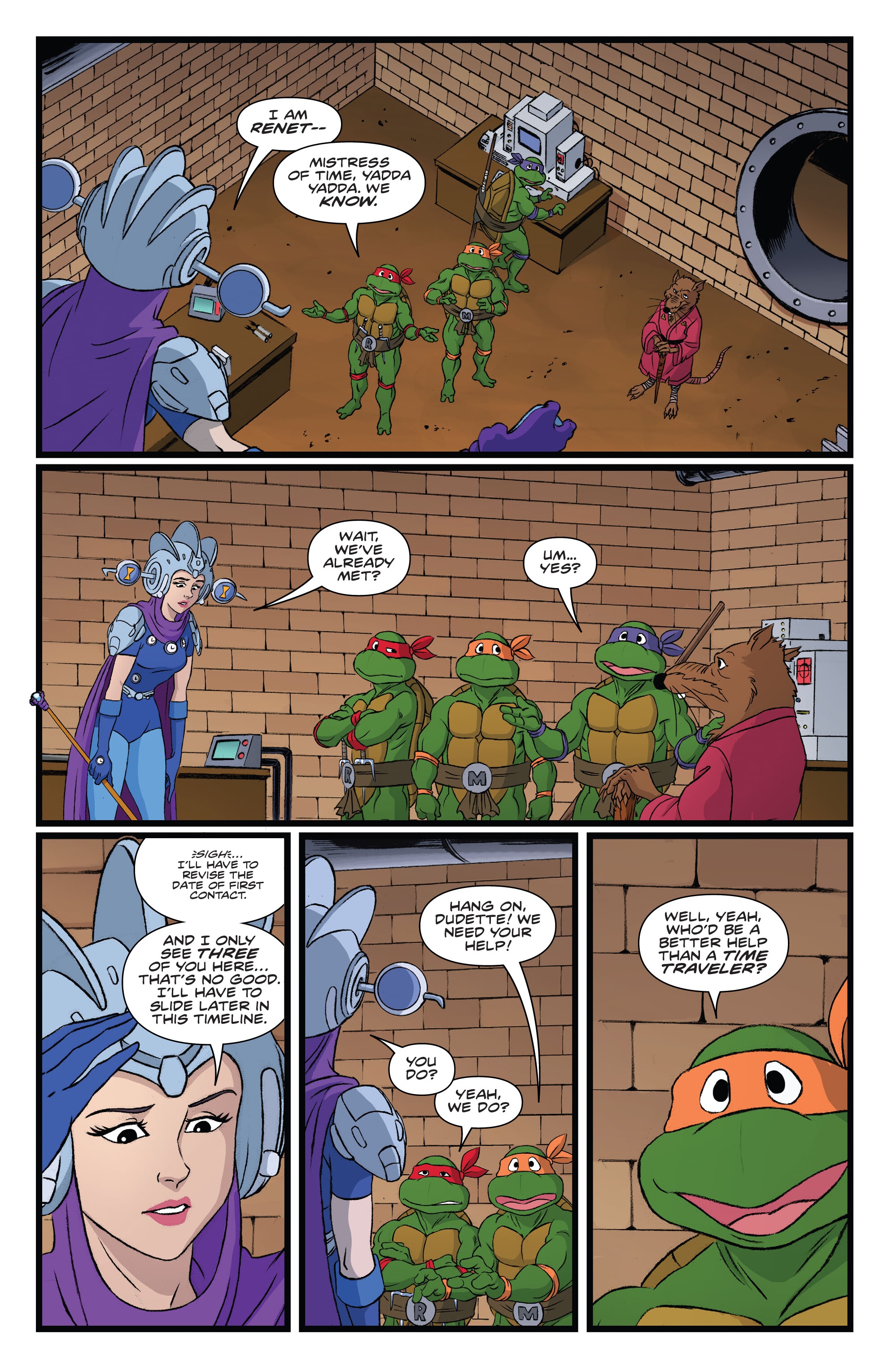 Read online Teenage Mutant Ninja Turtles: Saturday Morning Adventures Continued comic -  Issue #10 - 13