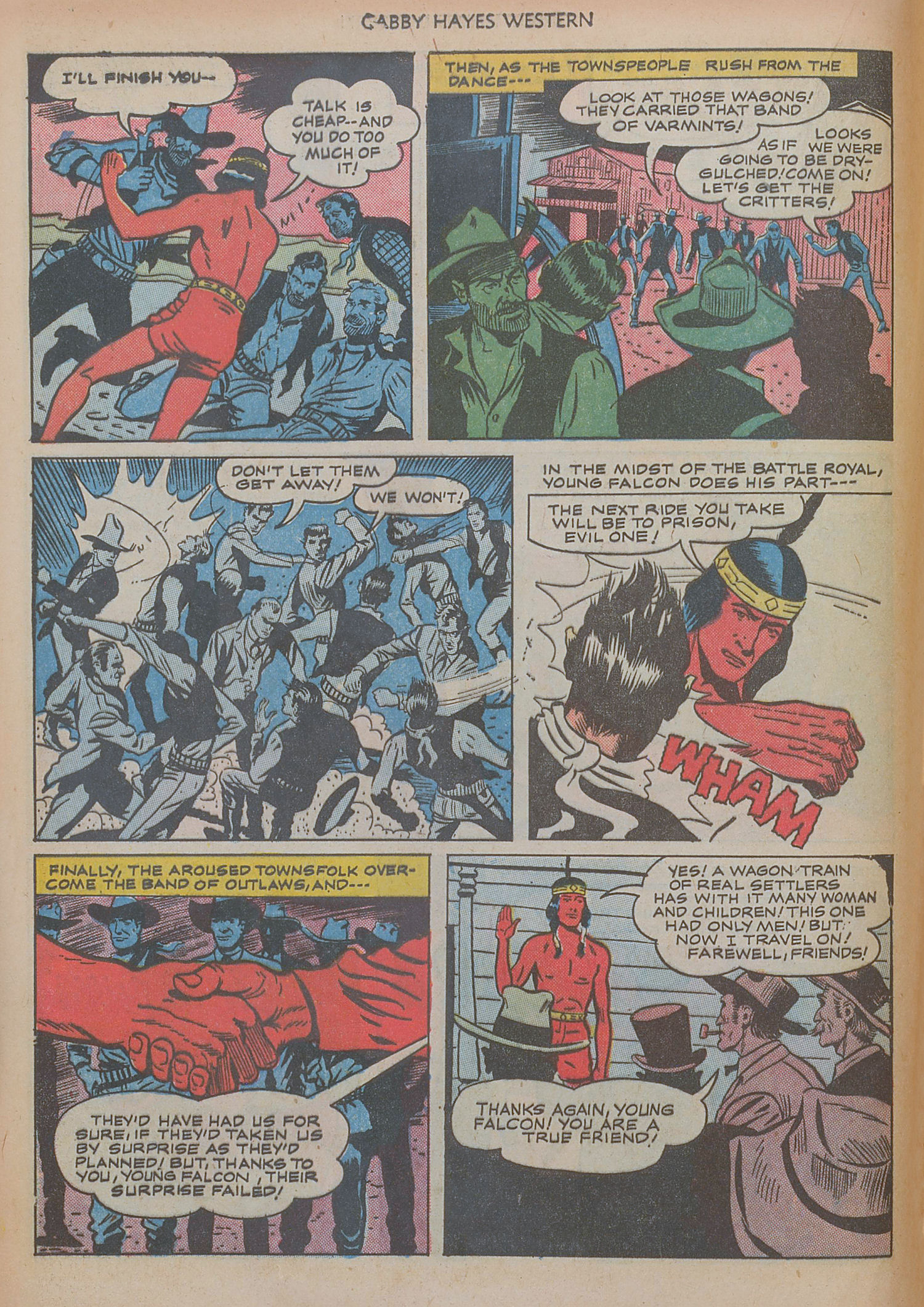 Read online Gabby Hayes Western comic -  Issue #22 - 16