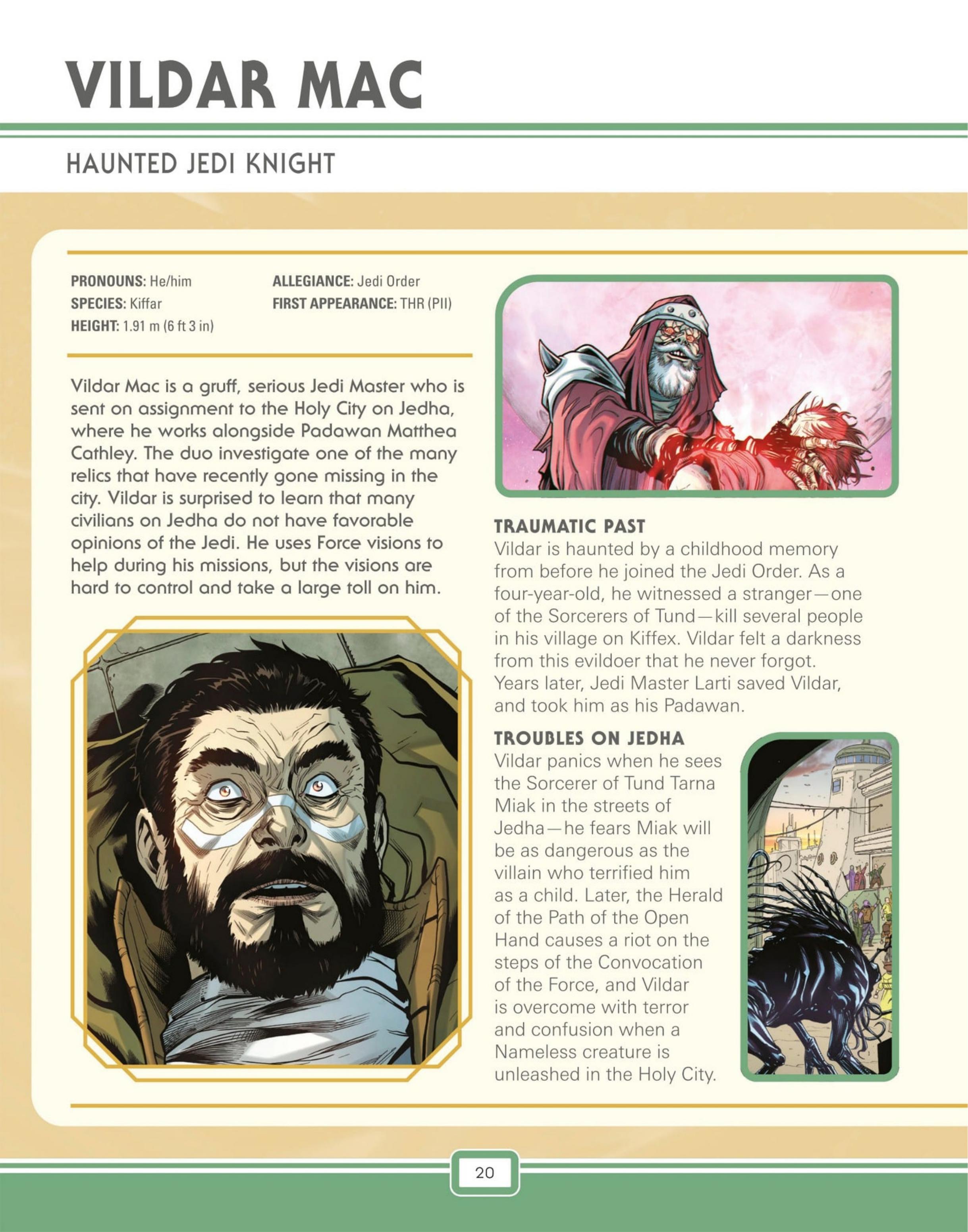 Read online Star Wars: The High Republic Character Encyclopedia comic -  Issue # TPB (Part 1) - 22