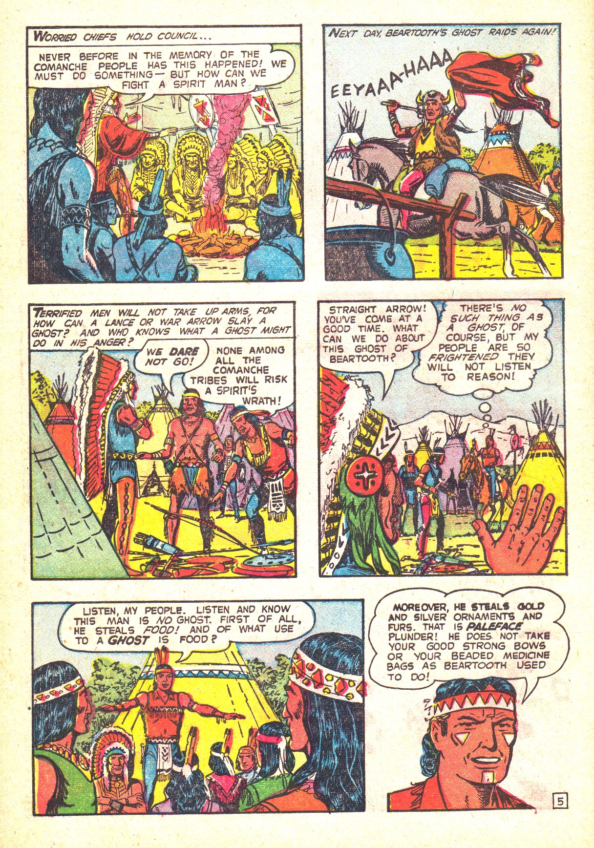 Read online Straight Arrow comic -  Issue #43 - 14