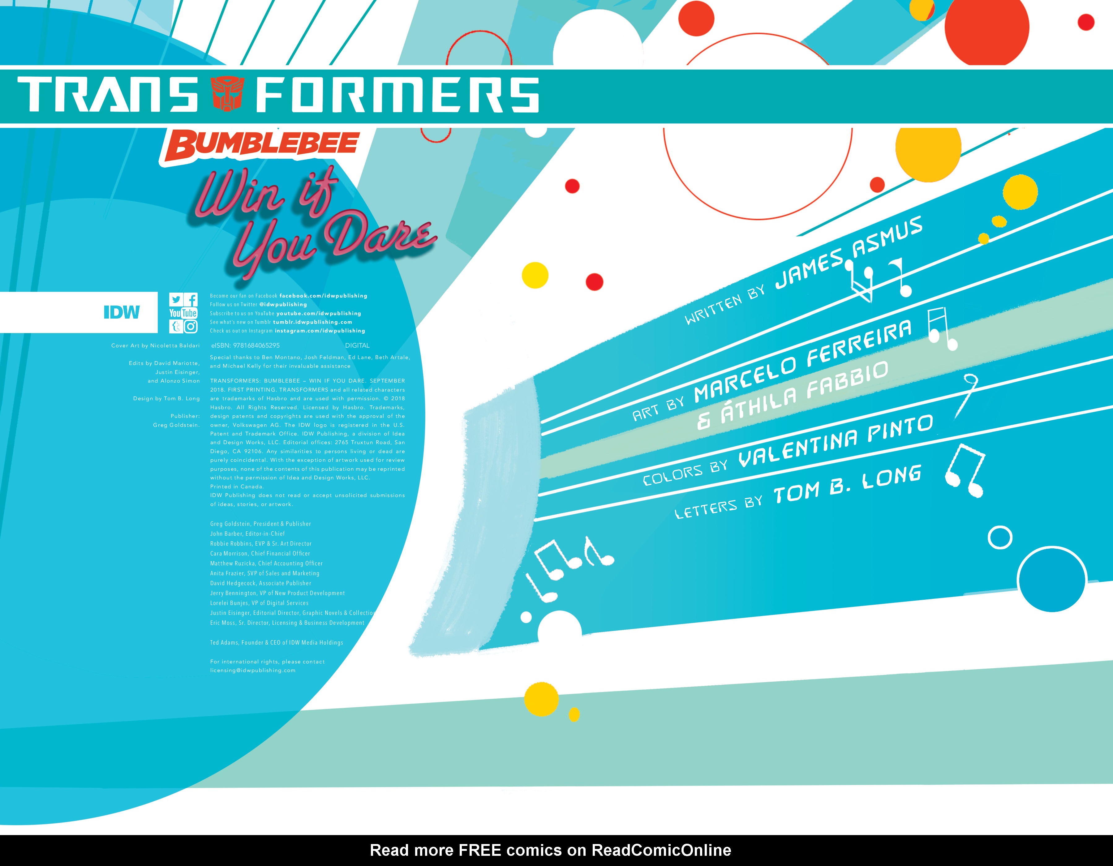Read online Transformers: Bumblebee - Win If You Dare comic -  Issue # TPB - 4