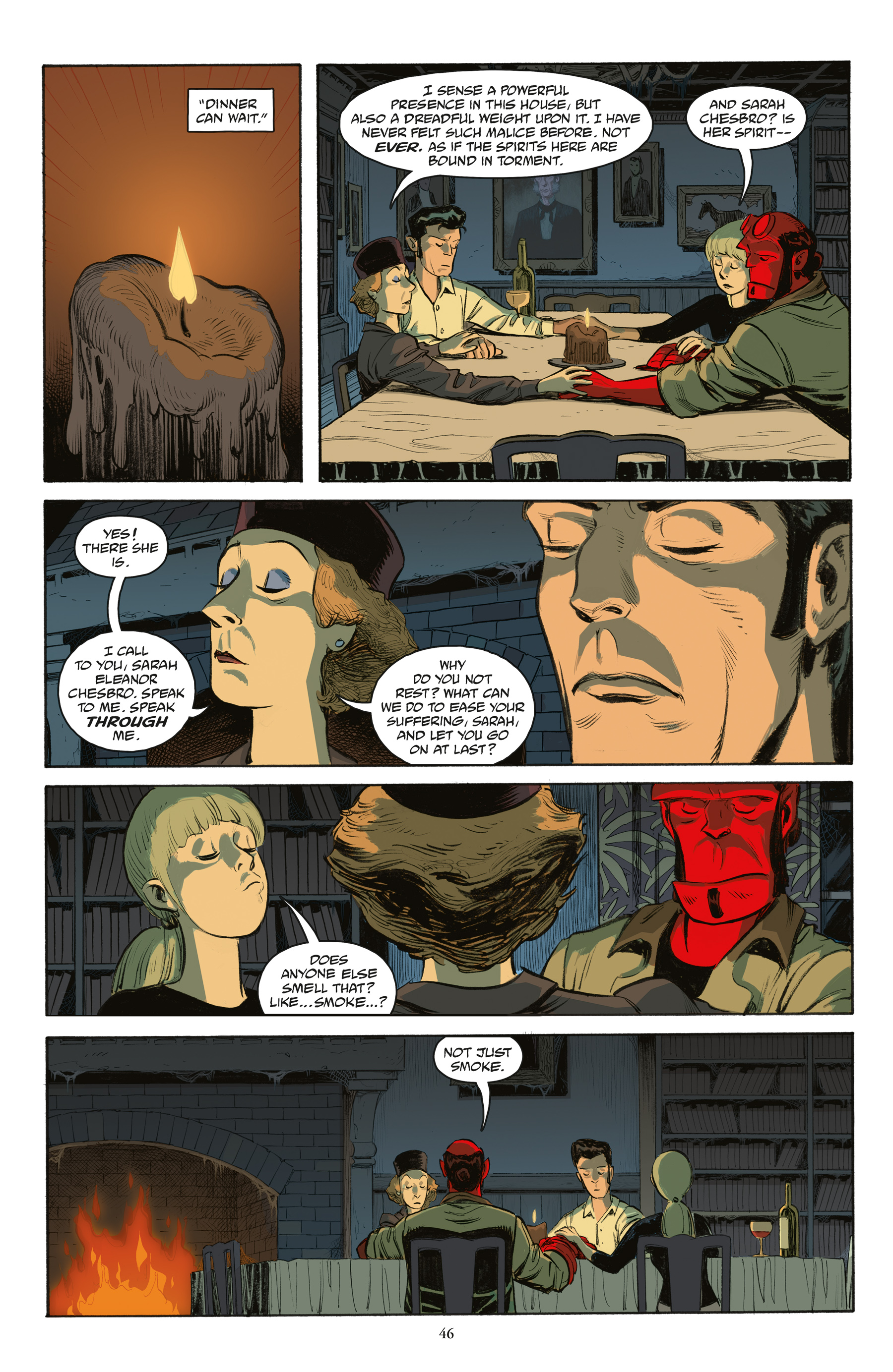 Read online Hellboy and the B.P.R.D.: The Secret of Chesbro House & Others comic -  Issue # TPB (Part 1) - 46