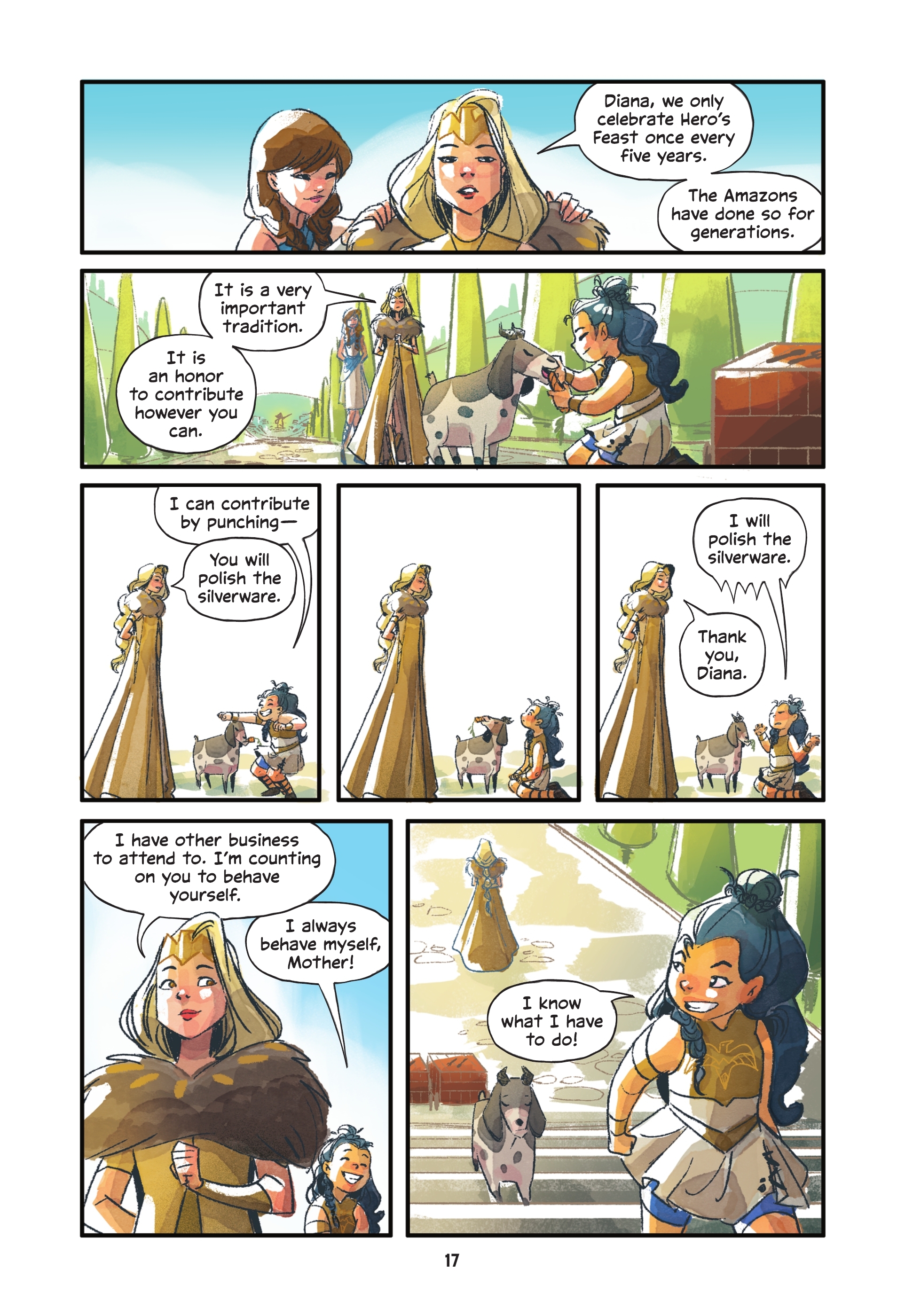 Read online Diana and the Hero's Journey comic -  Issue # TPB - 14