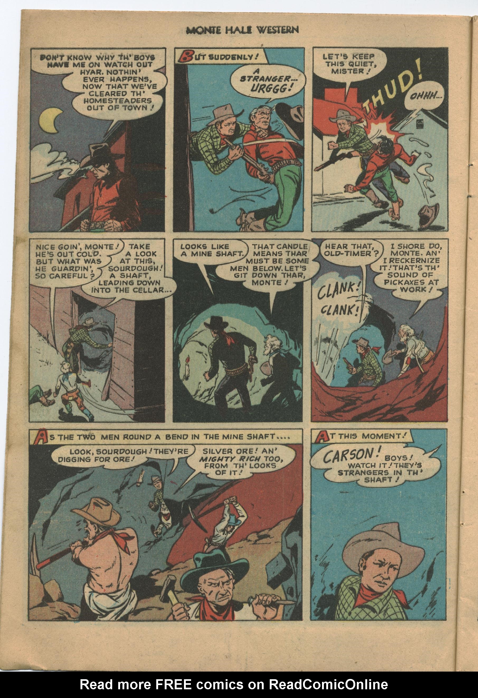 Read online Monte Hale Western comic -  Issue #29 - 8
