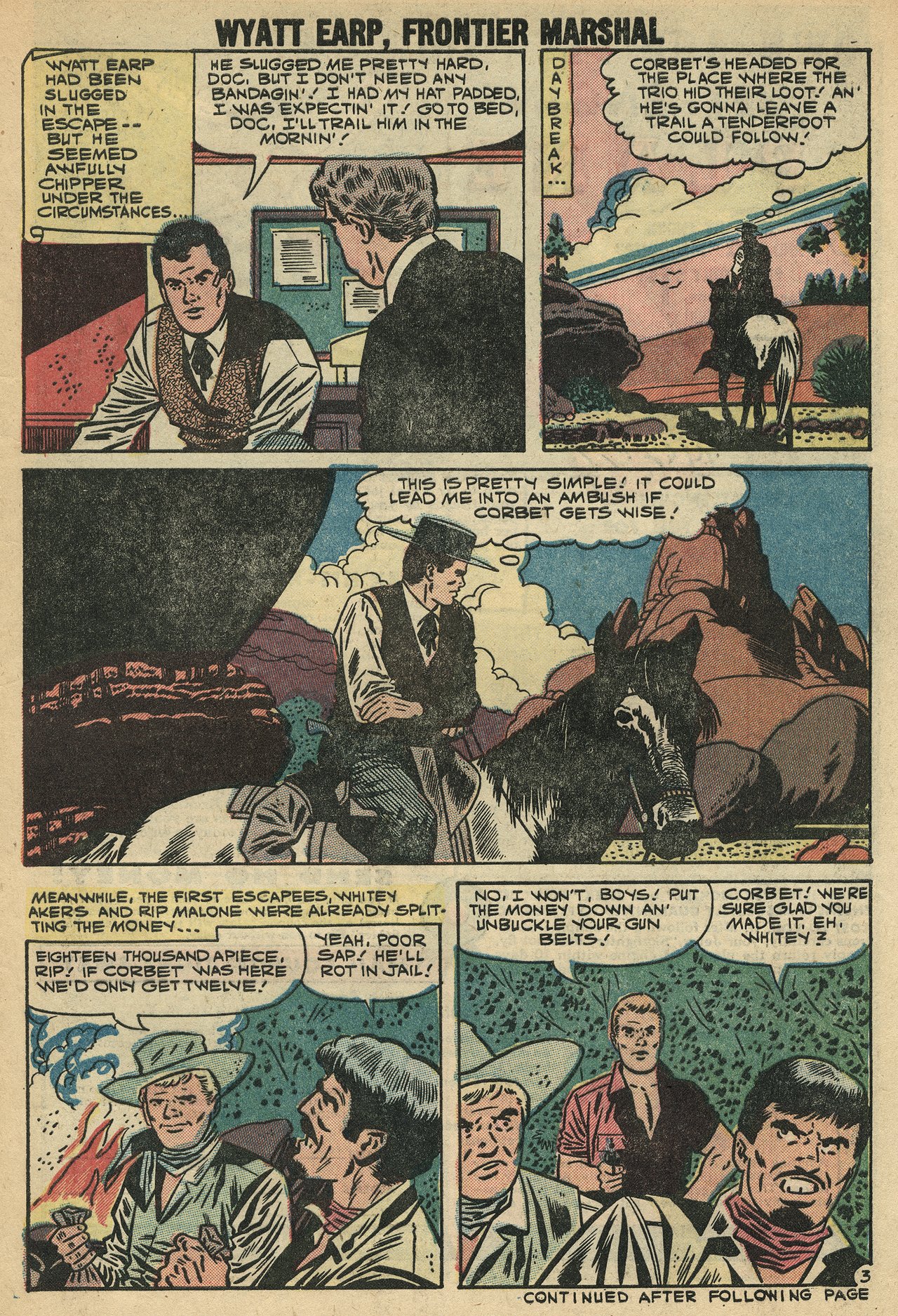 Read online Wyatt Earp Frontier Marshal comic -  Issue #25 - 5