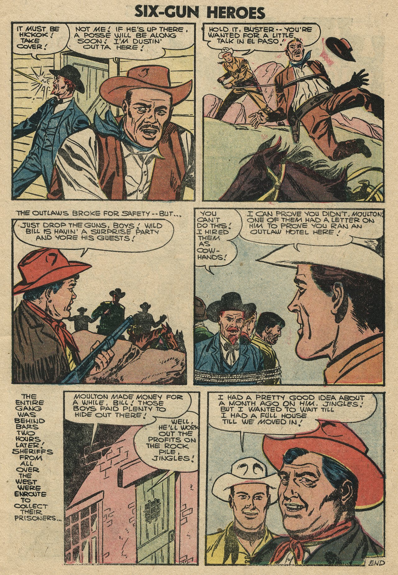 Read online Six-Gun Heroes comic -  Issue #38 - 7