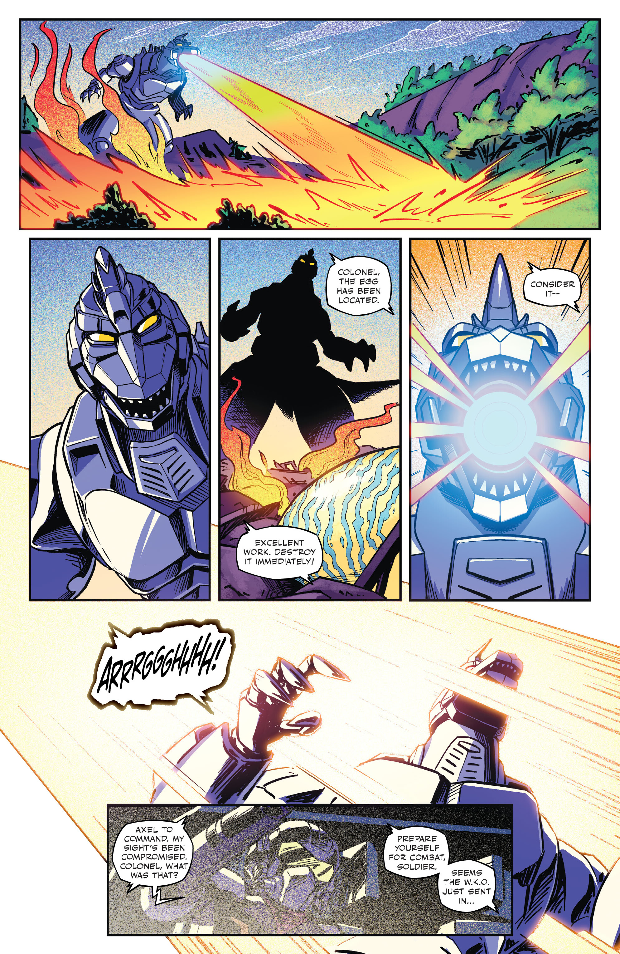 Read online Godzilla Rivals: Mothra Vs. M.O.G.U.E.R.A. comic -  Issue # Full - 19