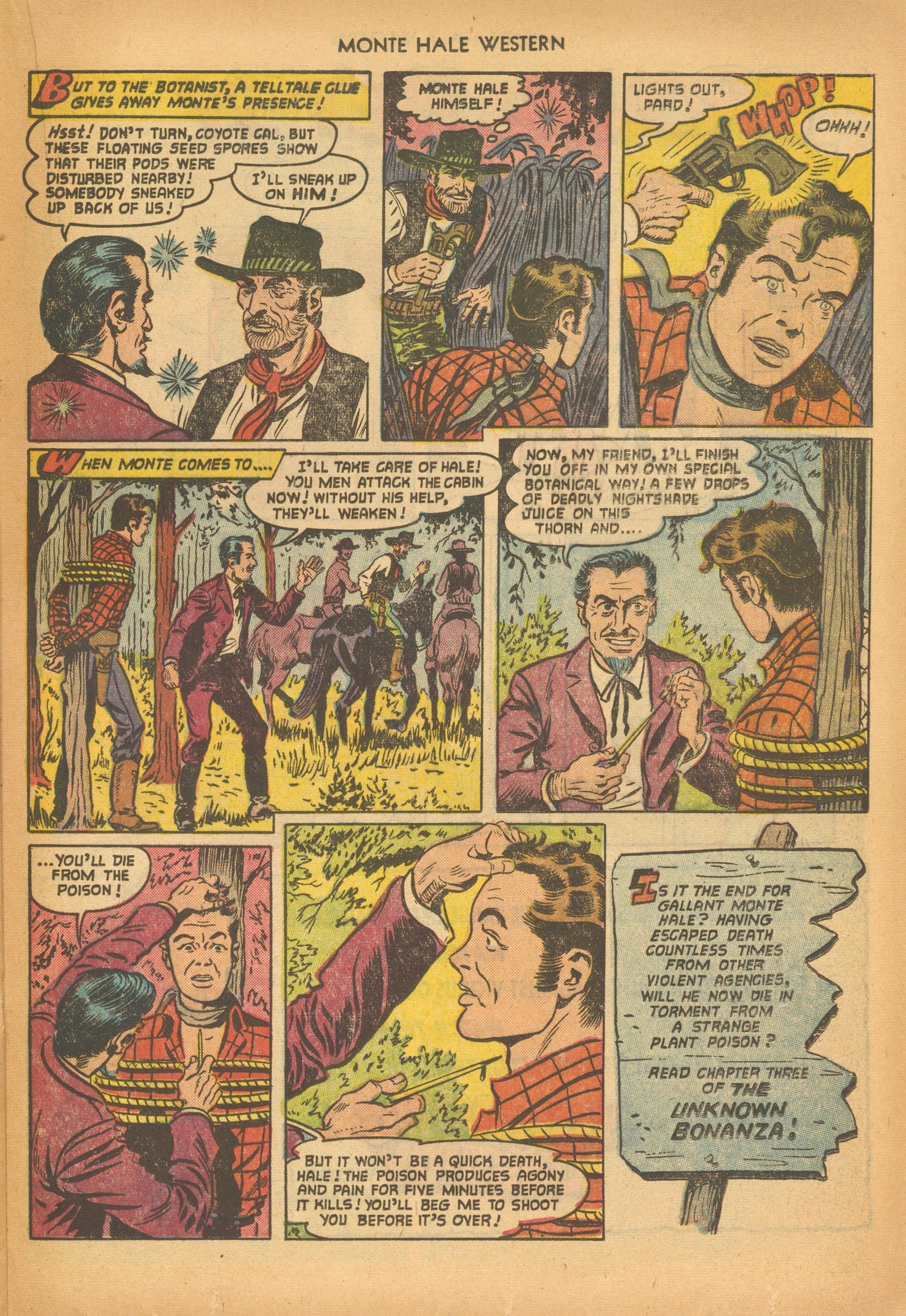 Read online Monte Hale Western comic -  Issue #73 - 21