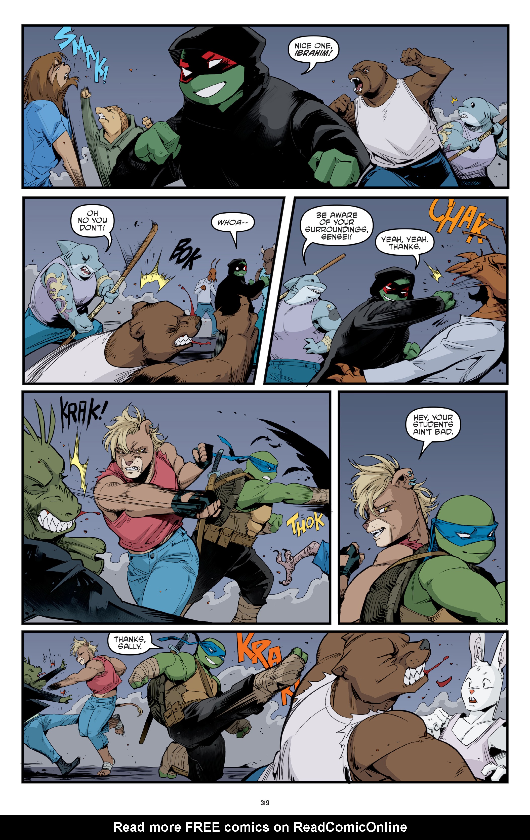 Read online Teenage Mutant Ninja Turtles: The IDW Collection comic -  Issue # TPB 15 (Part 4) - 21