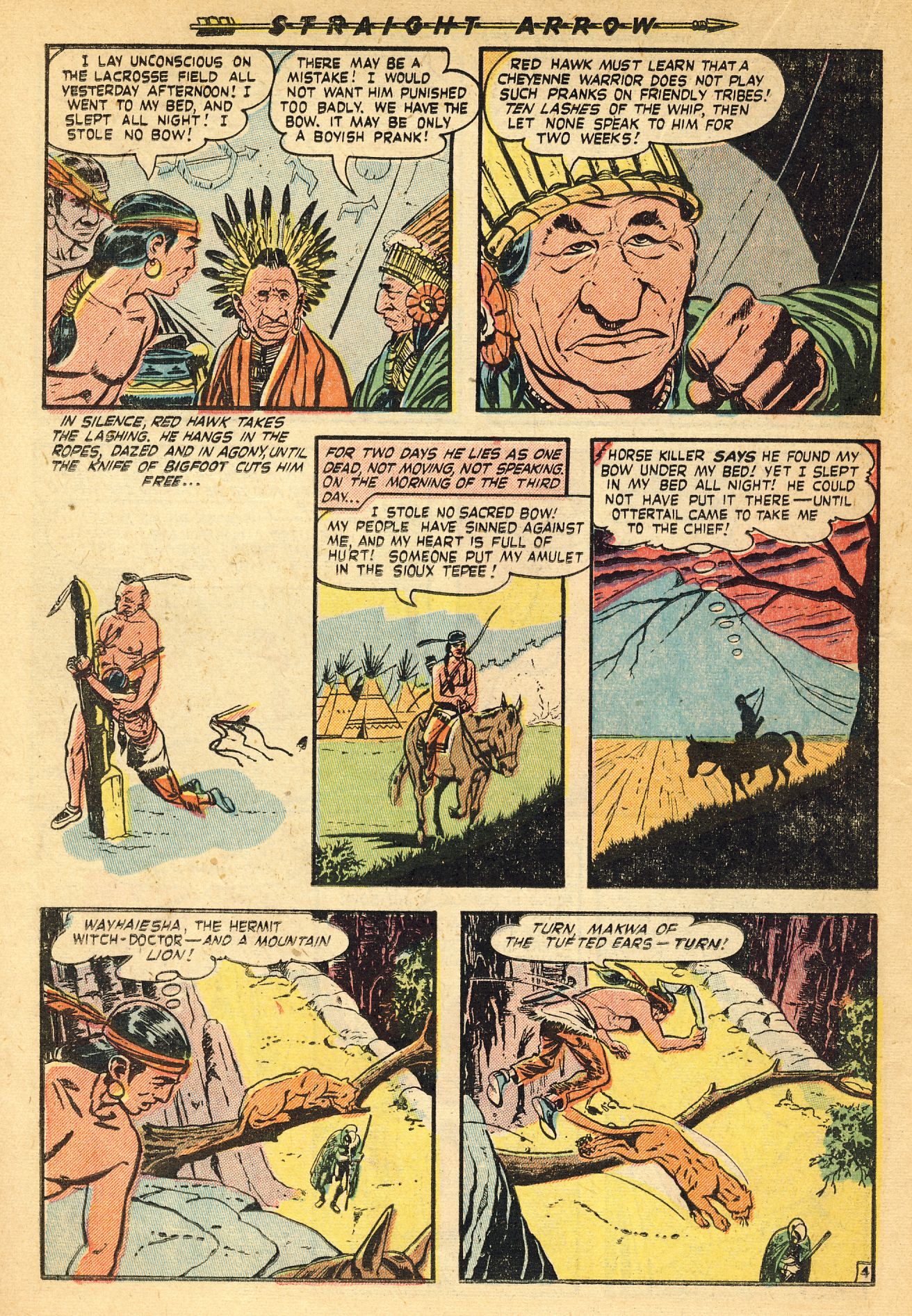 Read online Straight Arrow comic -  Issue #14 - 22