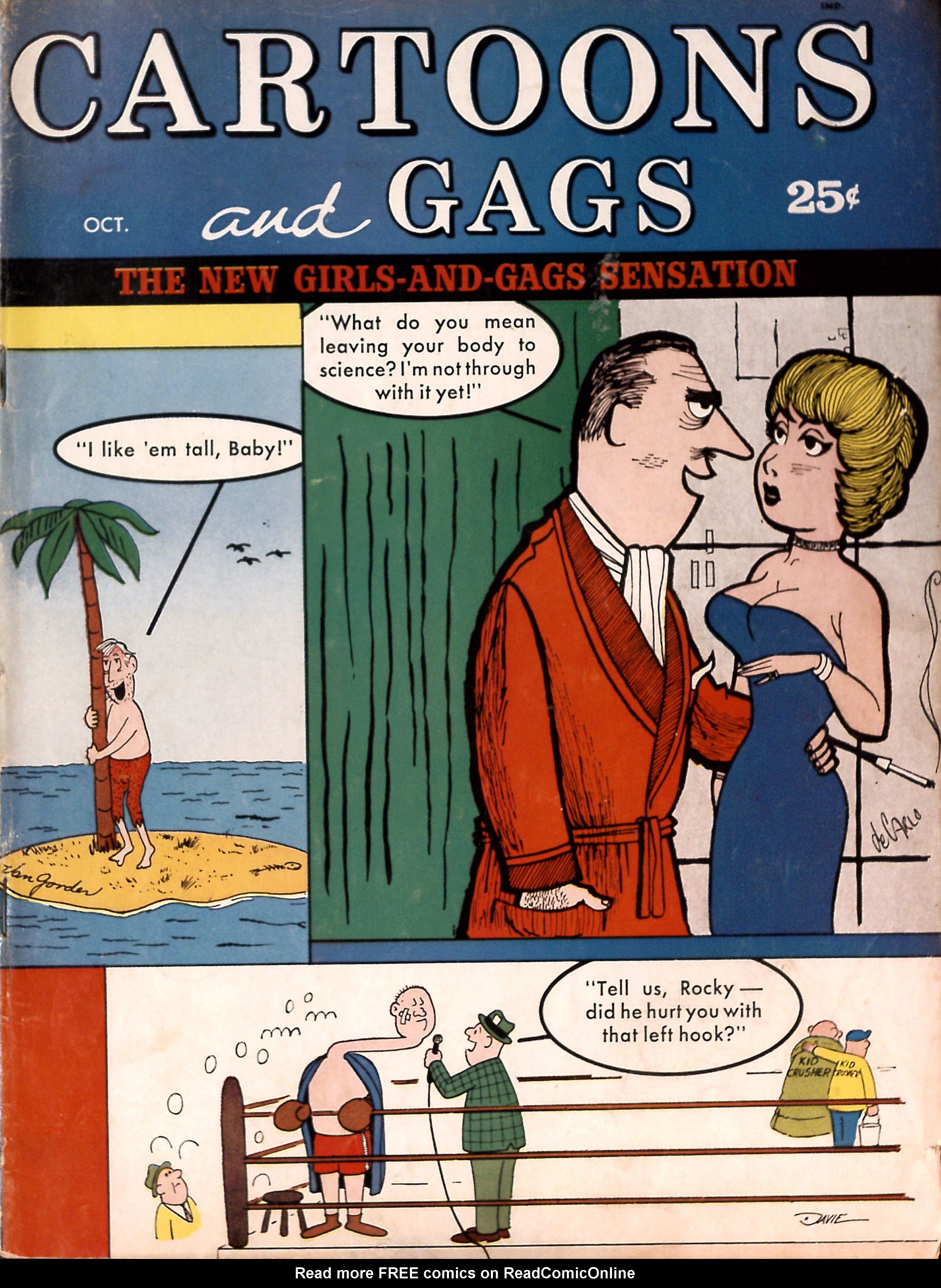 Read online Cartoons and Gags comic -  Issue #30 - 1