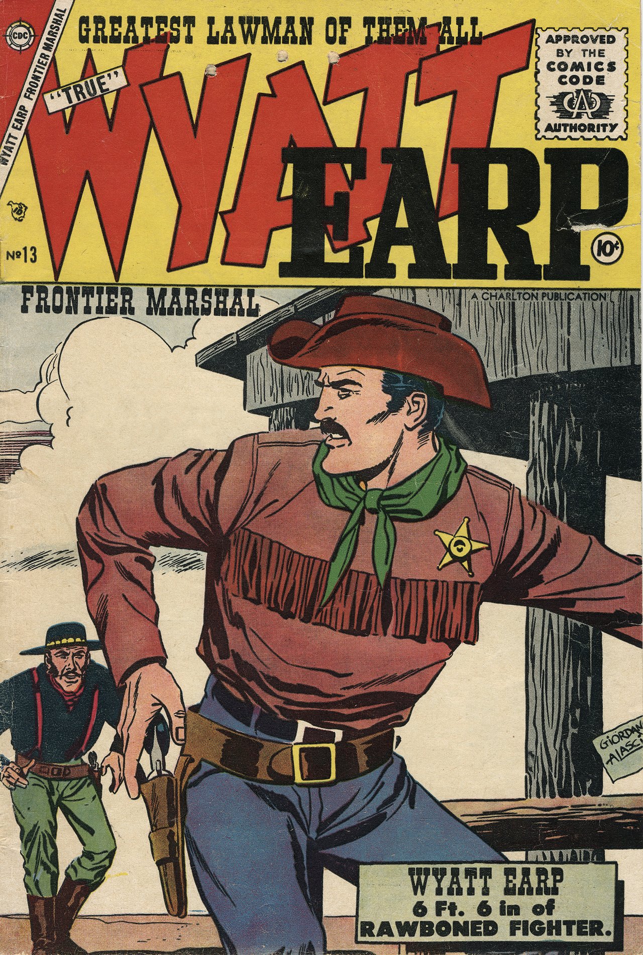 Read online Wyatt Earp Frontier Marshal comic -  Issue #13 - 1