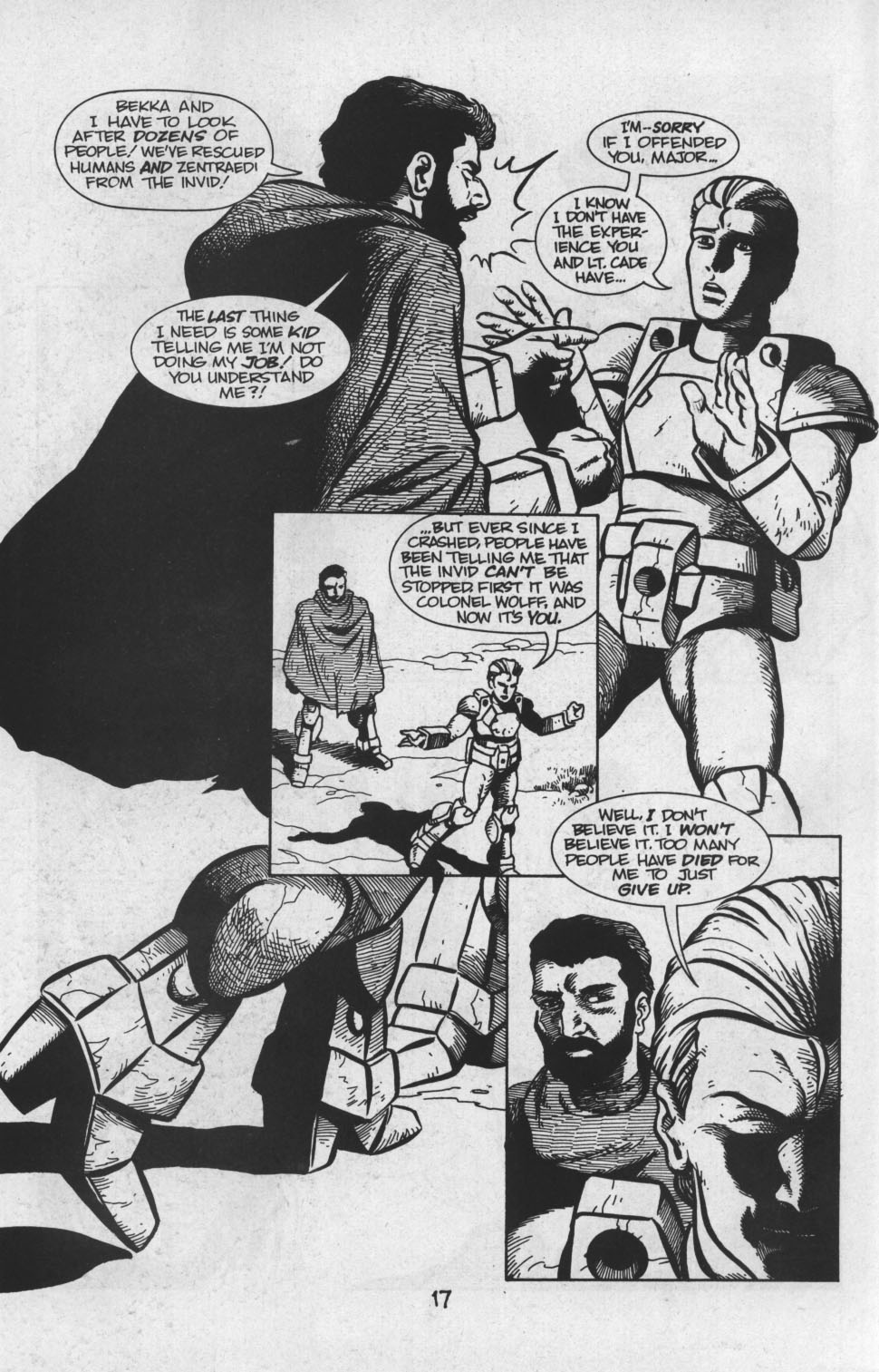 Read online Robotech: Invid War comic -  Issue #15 - 19