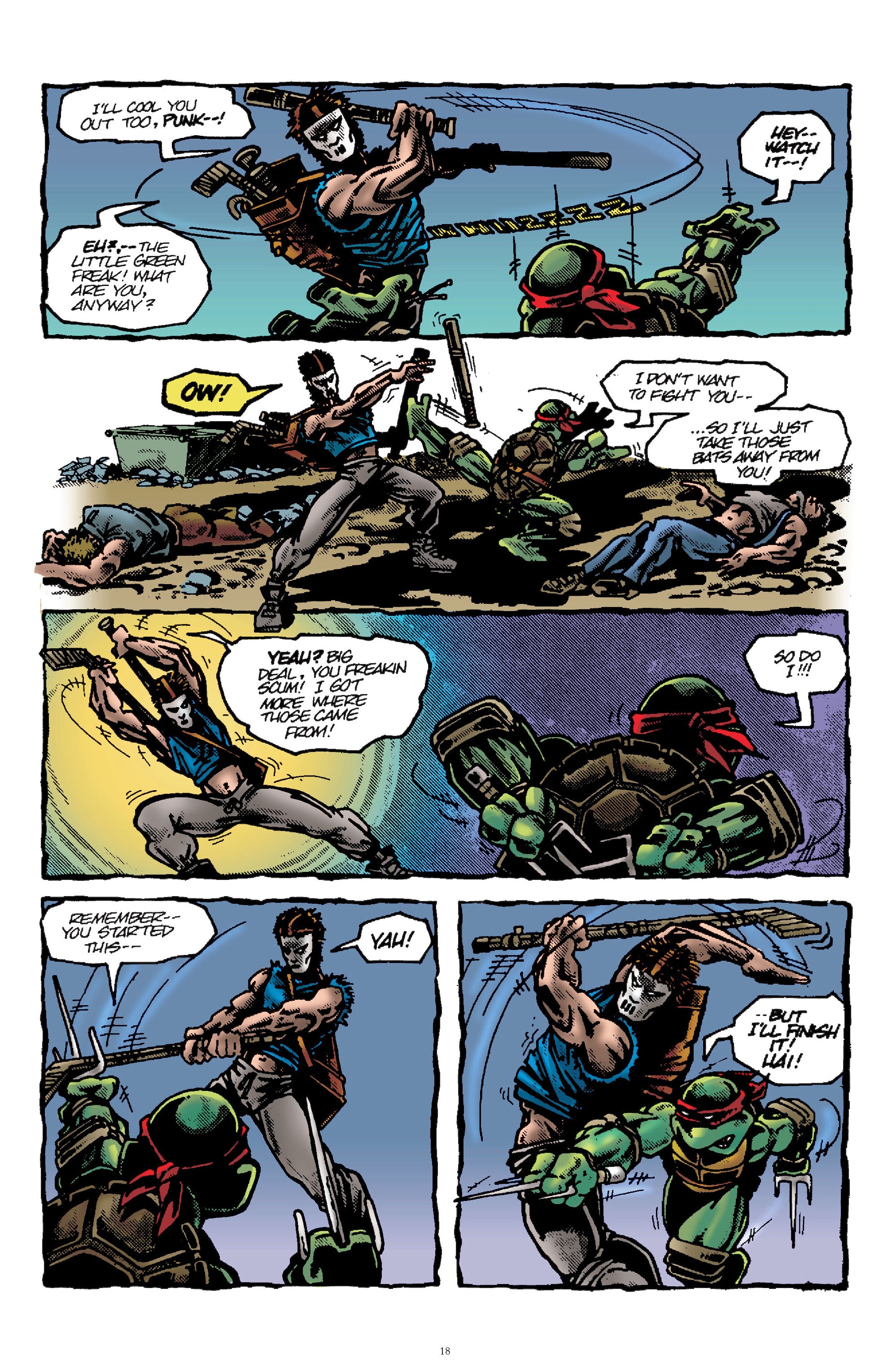 Read online Best of Teenage Mutant Ninja Turtles Collection comic -  Issue # TPB 1 (Part 1) - 18