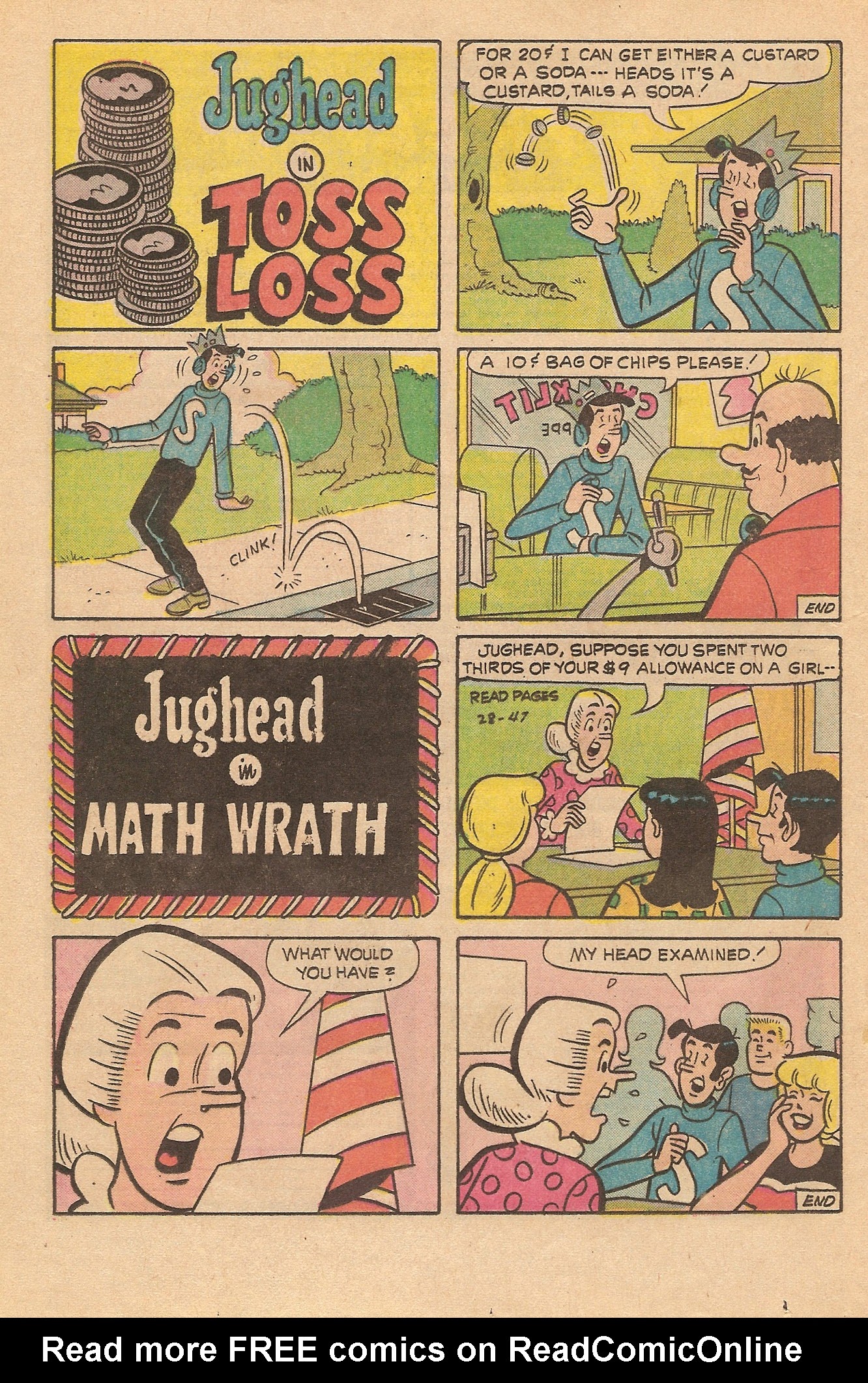 Read online Jughead's Jokes comic -  Issue #38 - 19