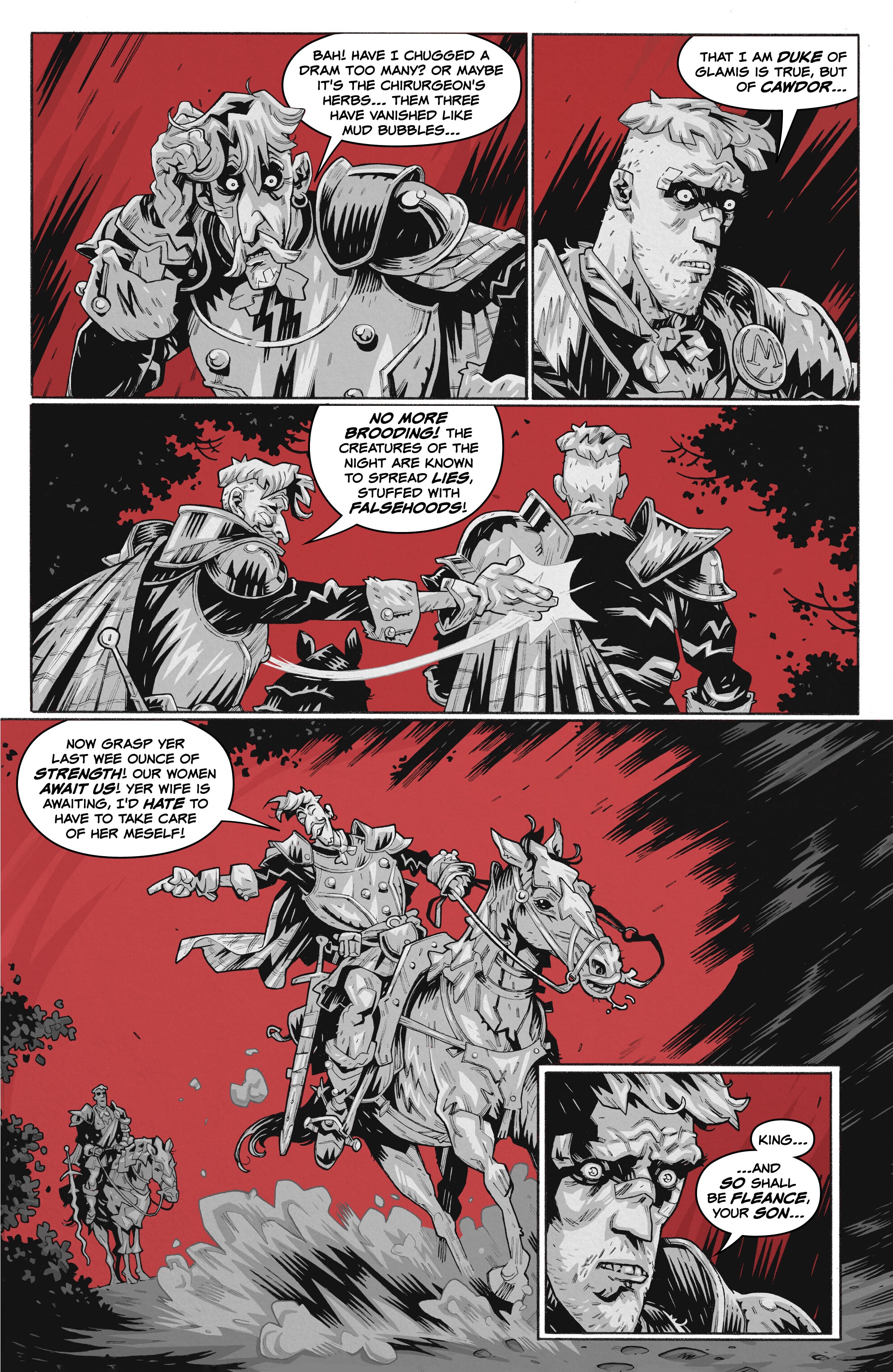 Read online Macbeth: A Tale of Horror comic -  Issue # TPB - 22