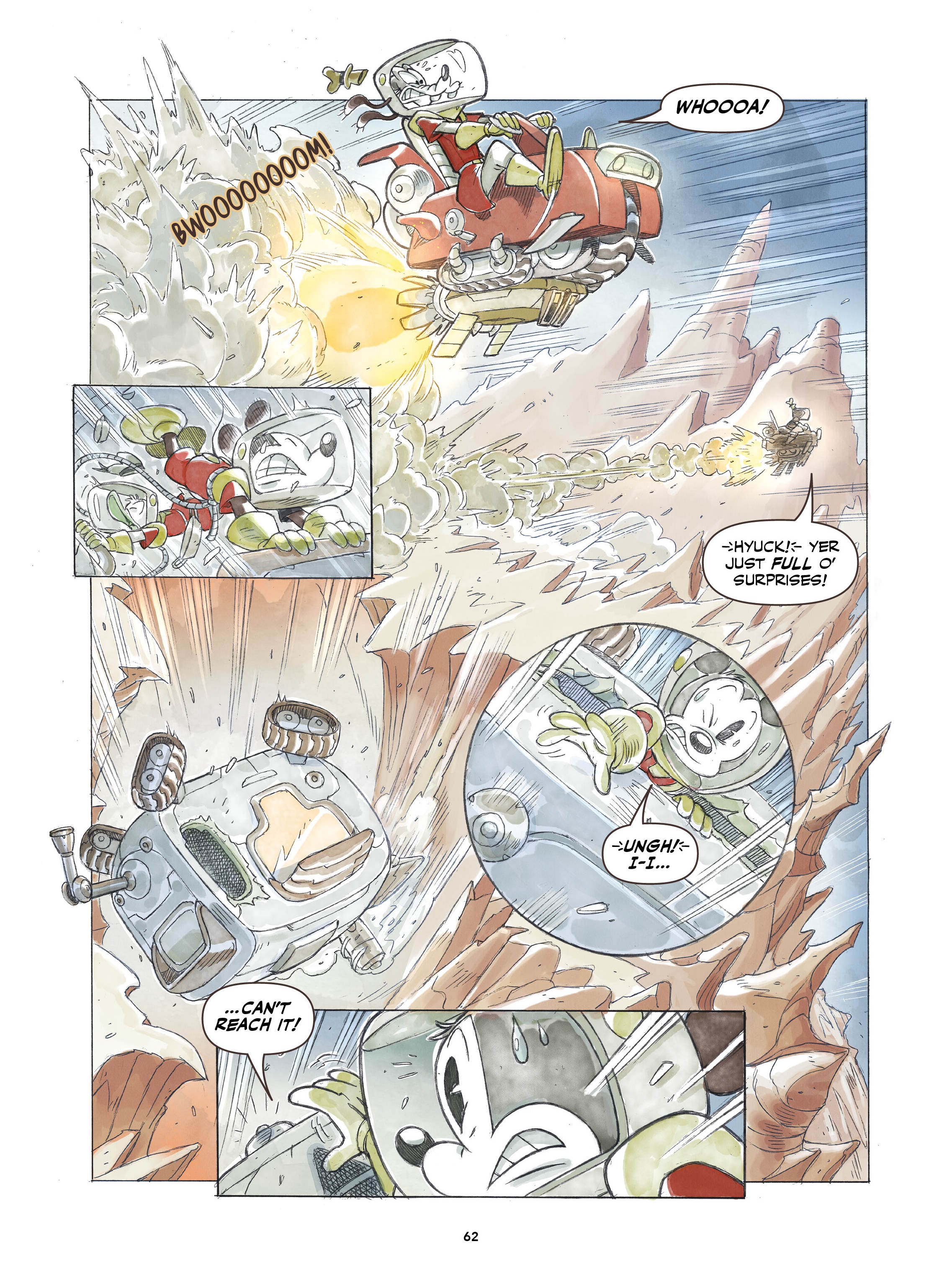 Read online Disney Once Upon a Mouse… In the Future comic -  Issue # TPB (Part 1) - 63