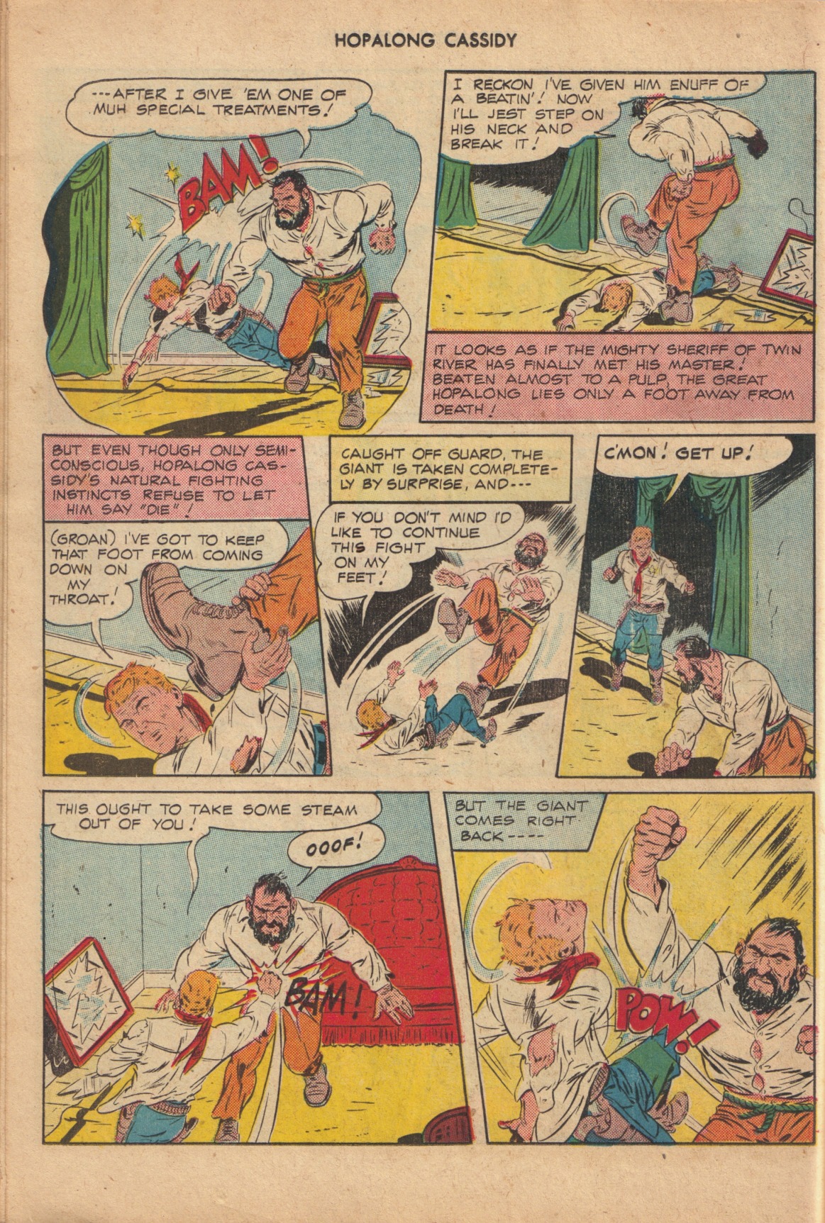 Read online Hopalong Cassidy comic -  Issue #24 - 26