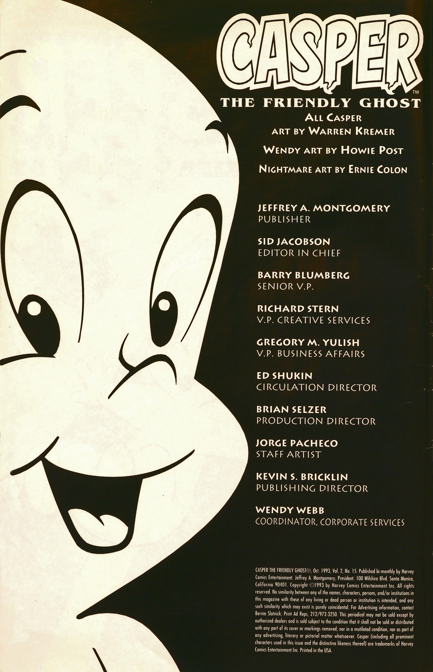 Read online Casper the Friendly Ghost (1991) comic -  Issue #15 - 2
