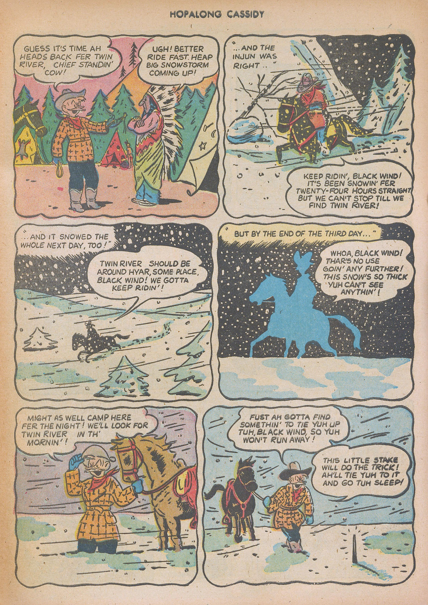 Read online Hopalong Cassidy comic -  Issue #7 - 39