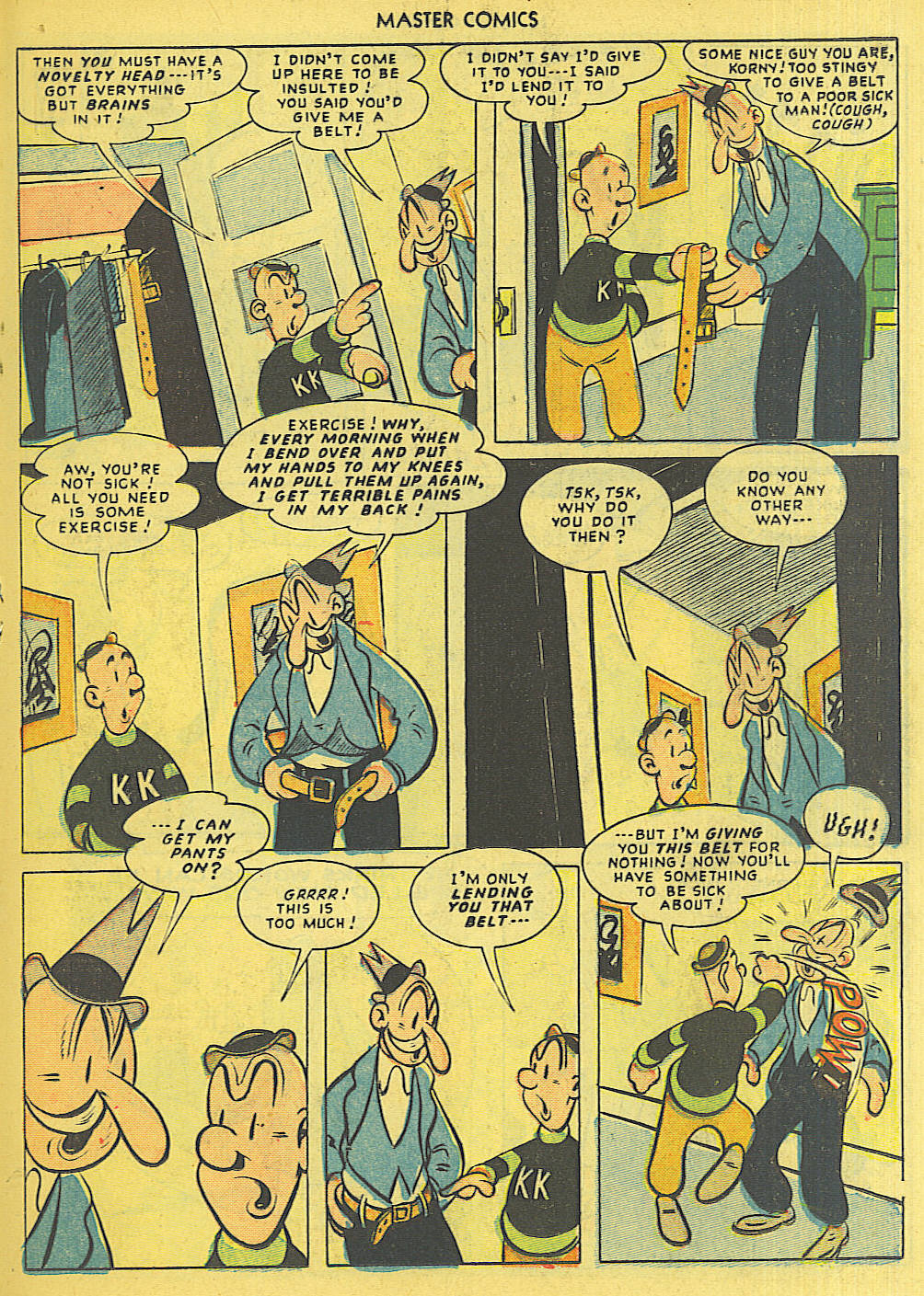 Read online Master Comics comic -  Issue #109 - 22