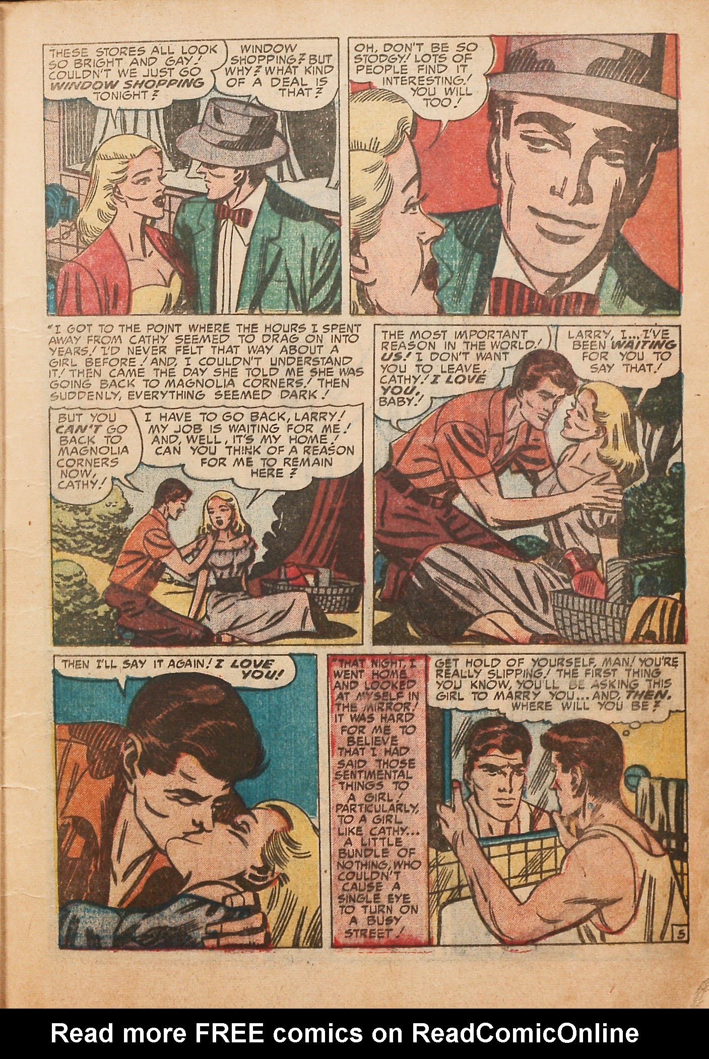 Read online Young Love (1949) comic -  Issue #29 - 7
