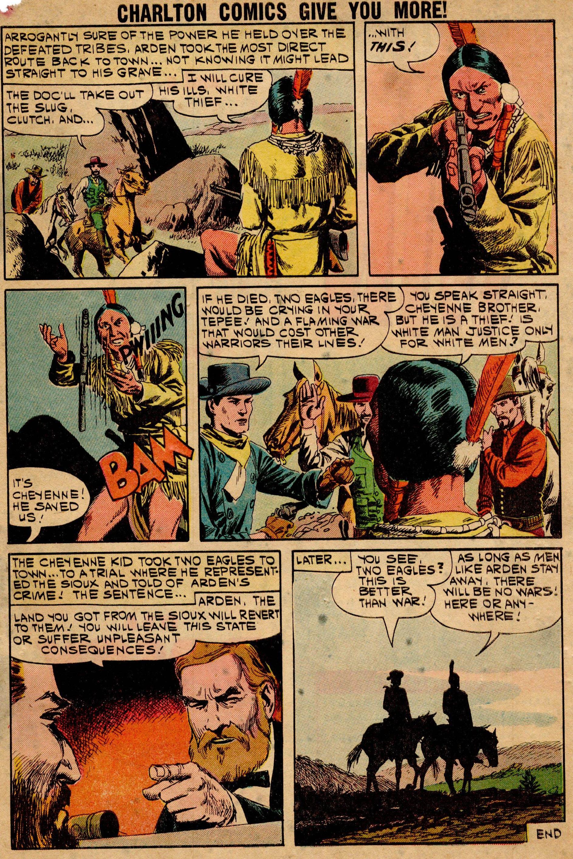 Read online Cheyenne Kid comic -  Issue #30 - 33