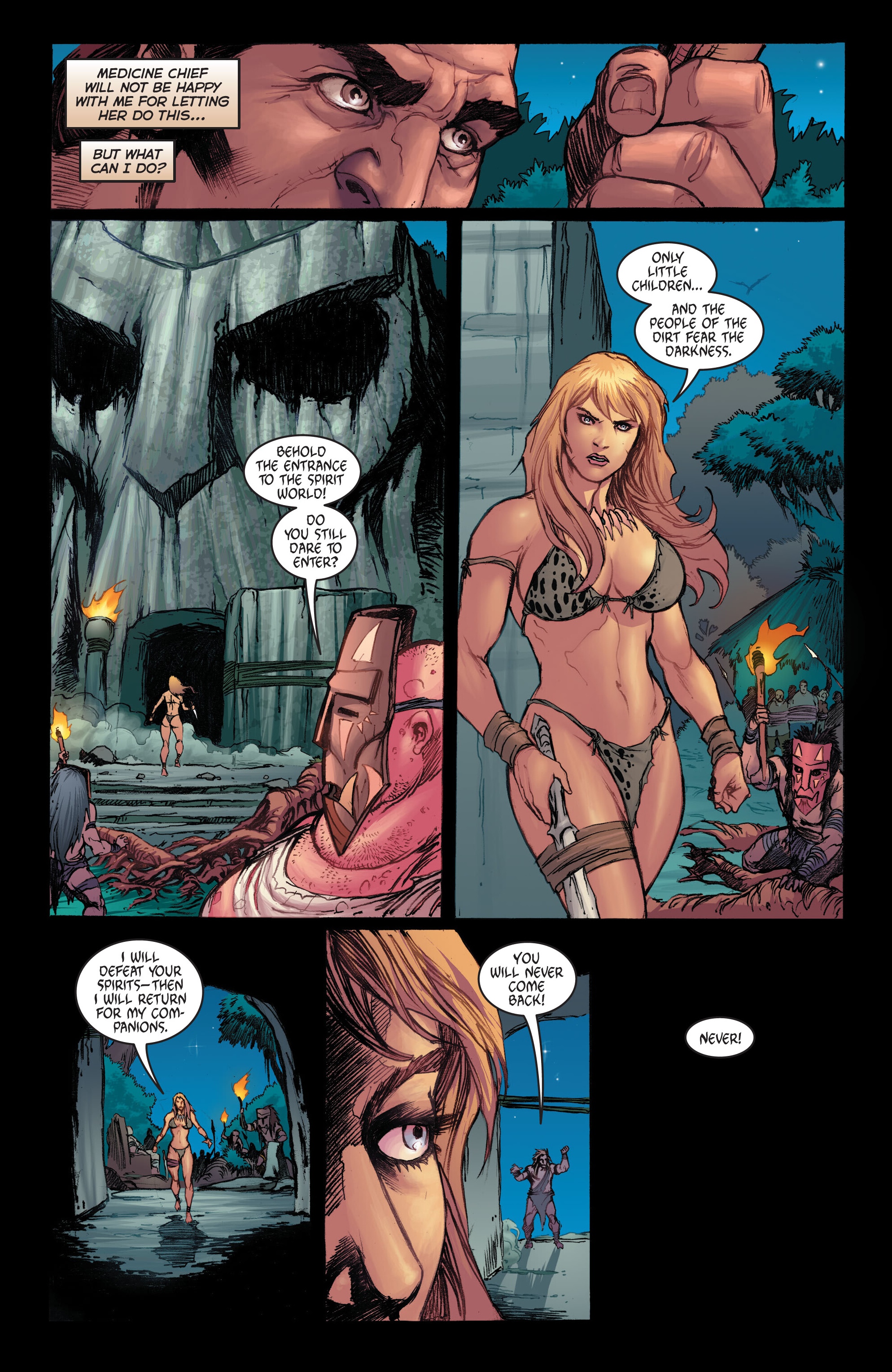 Read online Frank Cho's Jungle Girl: The Complete Omnibus comic -  Issue # TPB (Part 1) - 82