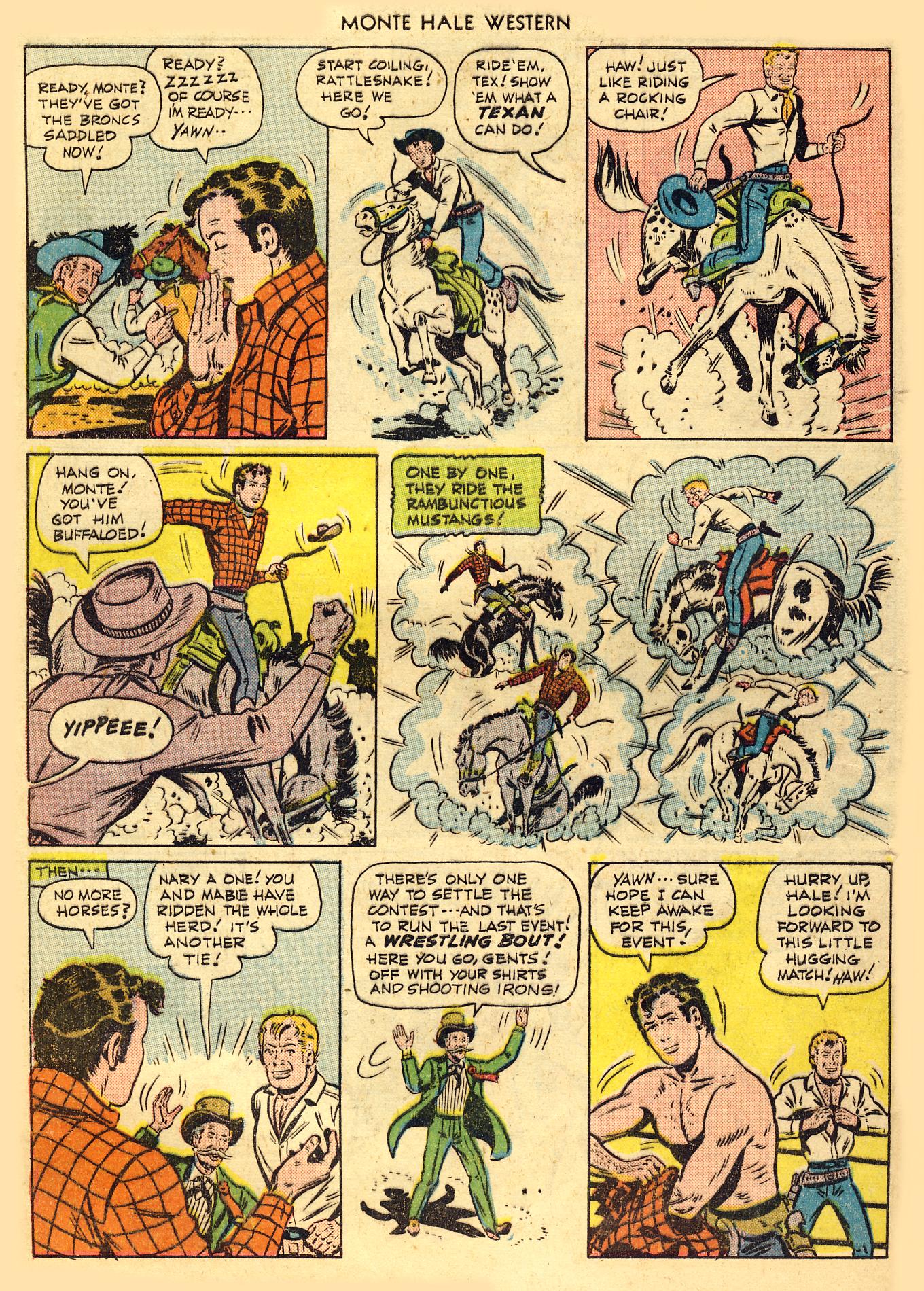 Read online Monte Hale Western comic -  Issue #53 - 31