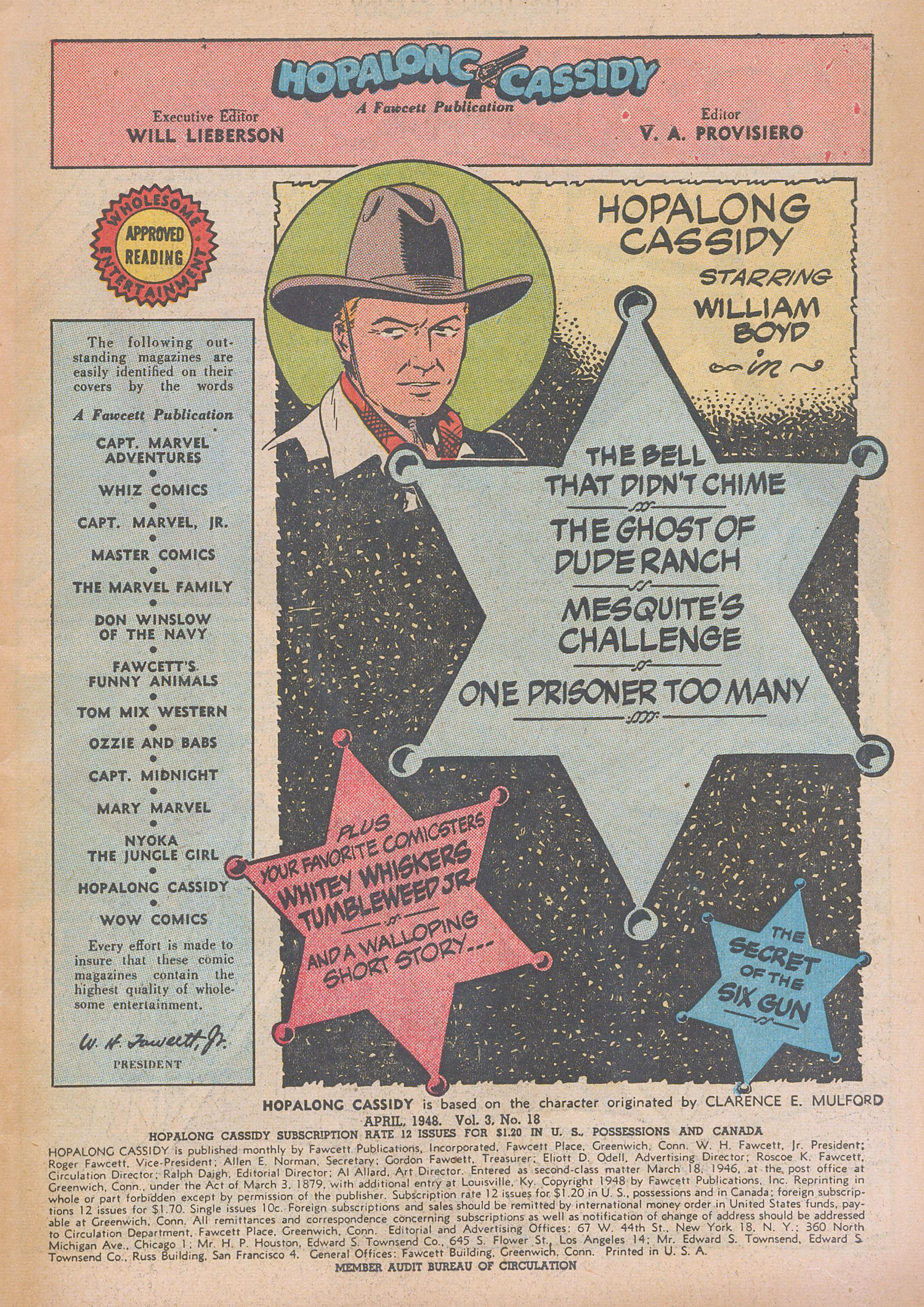 Read online Hopalong Cassidy comic -  Issue #18 - 3