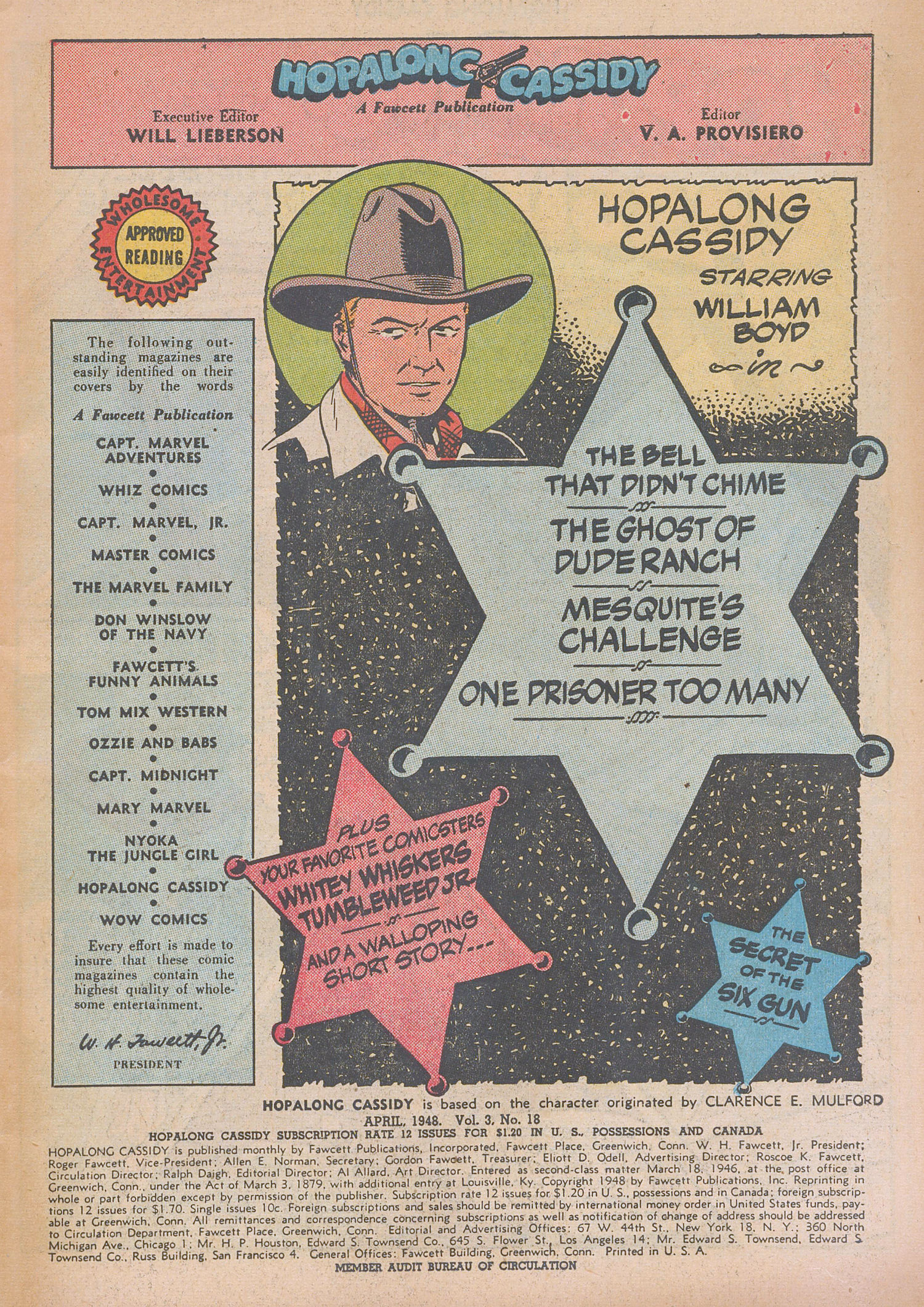 Read online Hopalong Cassidy comic -  Issue #18 - 3