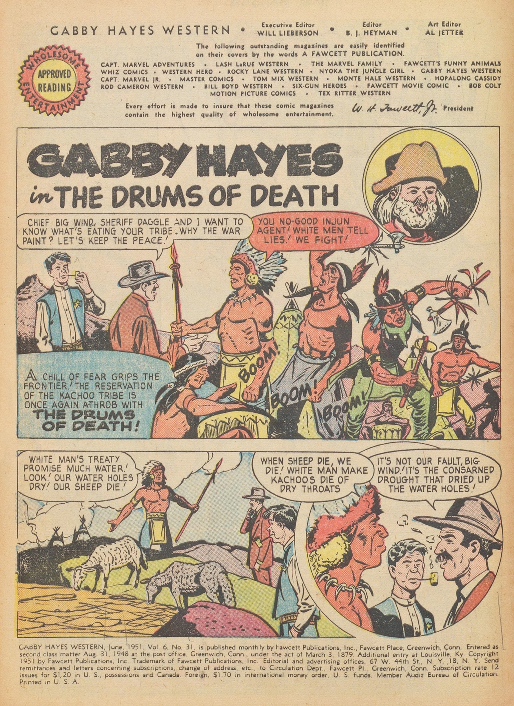 Read online Gabby Hayes Western comic -  Issue #31 - 4