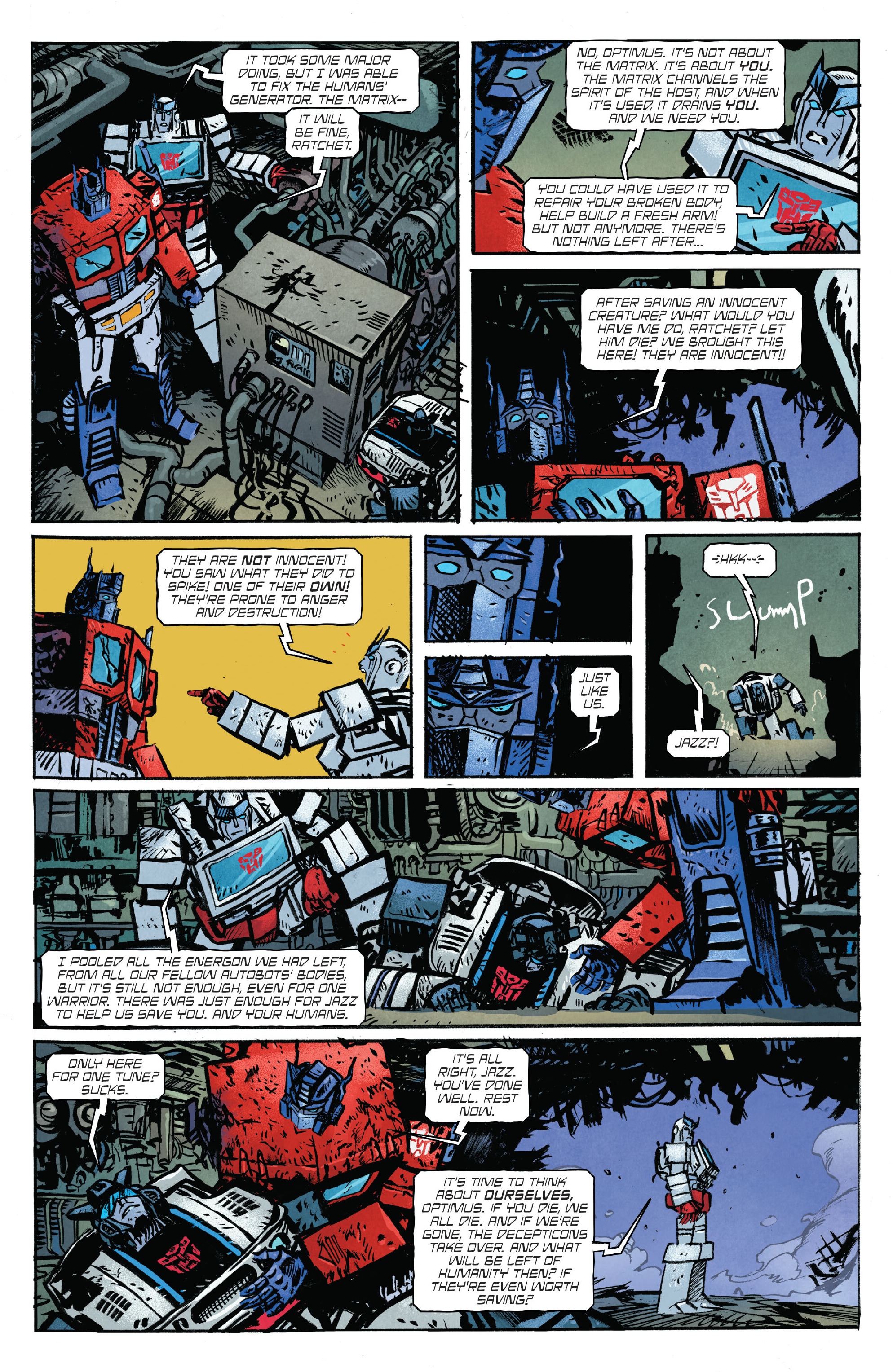 Read online Transformers (2023) comic -  Issue #4 - 19