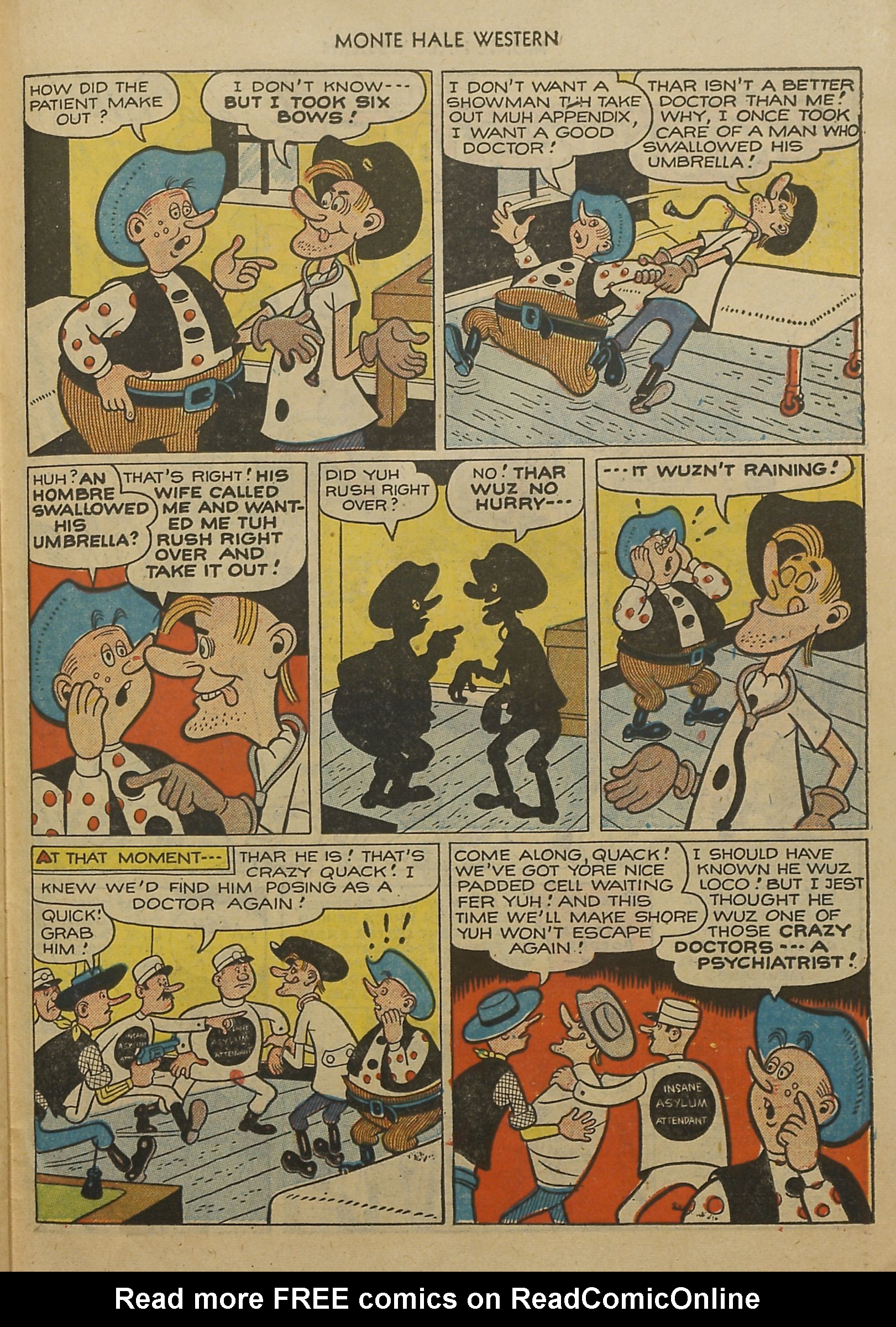 Read online Monte Hale Western comic -  Issue #52 - 39