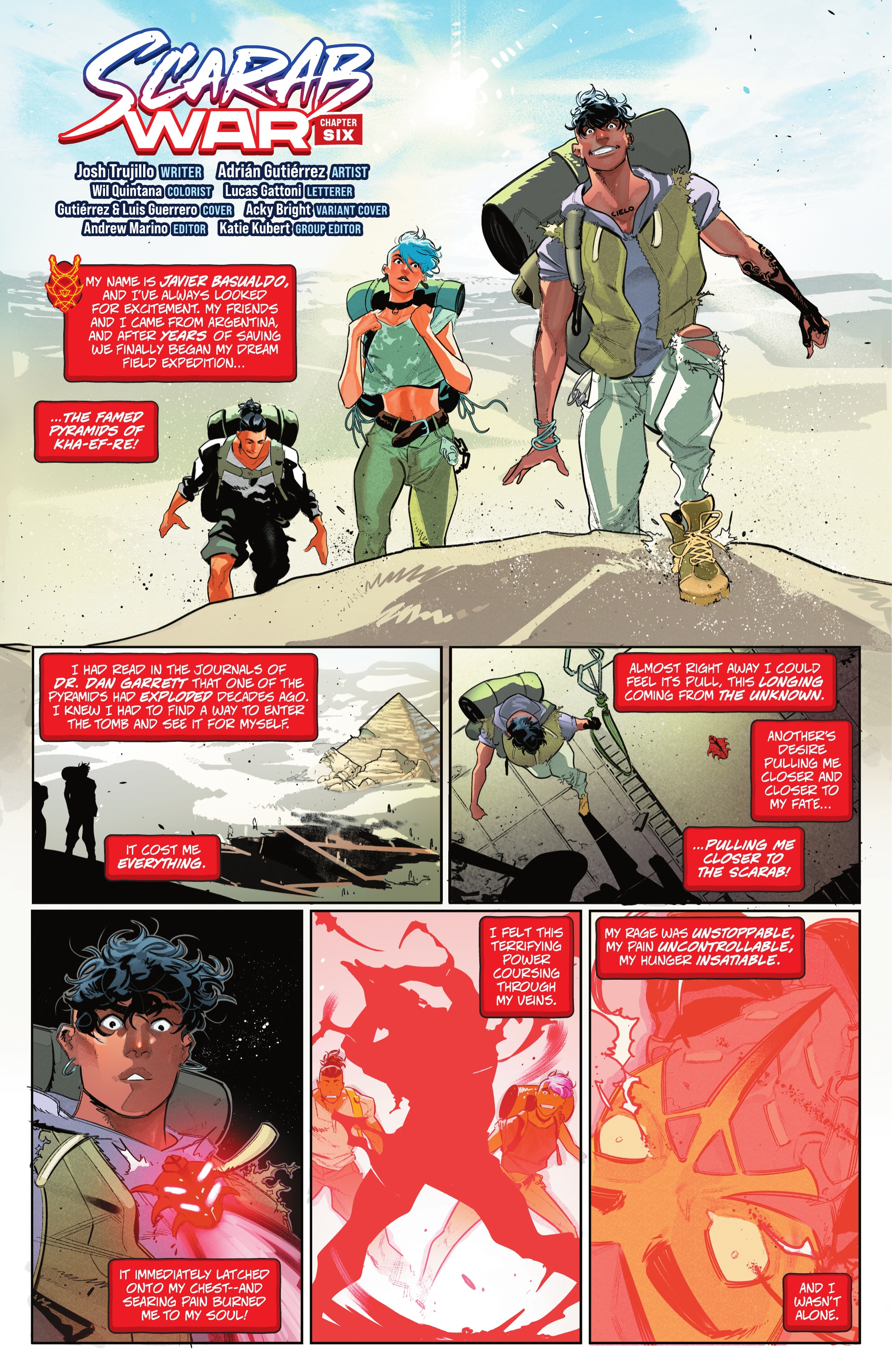 Read online Blue Beetle (2023) comic -  Issue #6 - 3