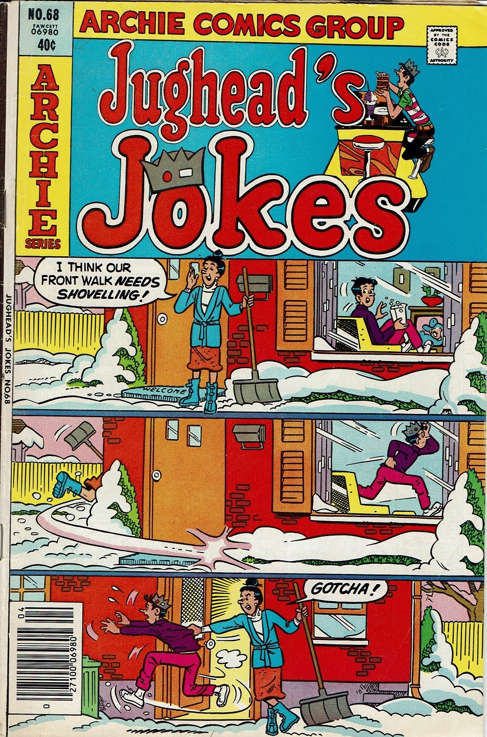 Read online Jughead's Jokes comic -  Issue #68 - 1