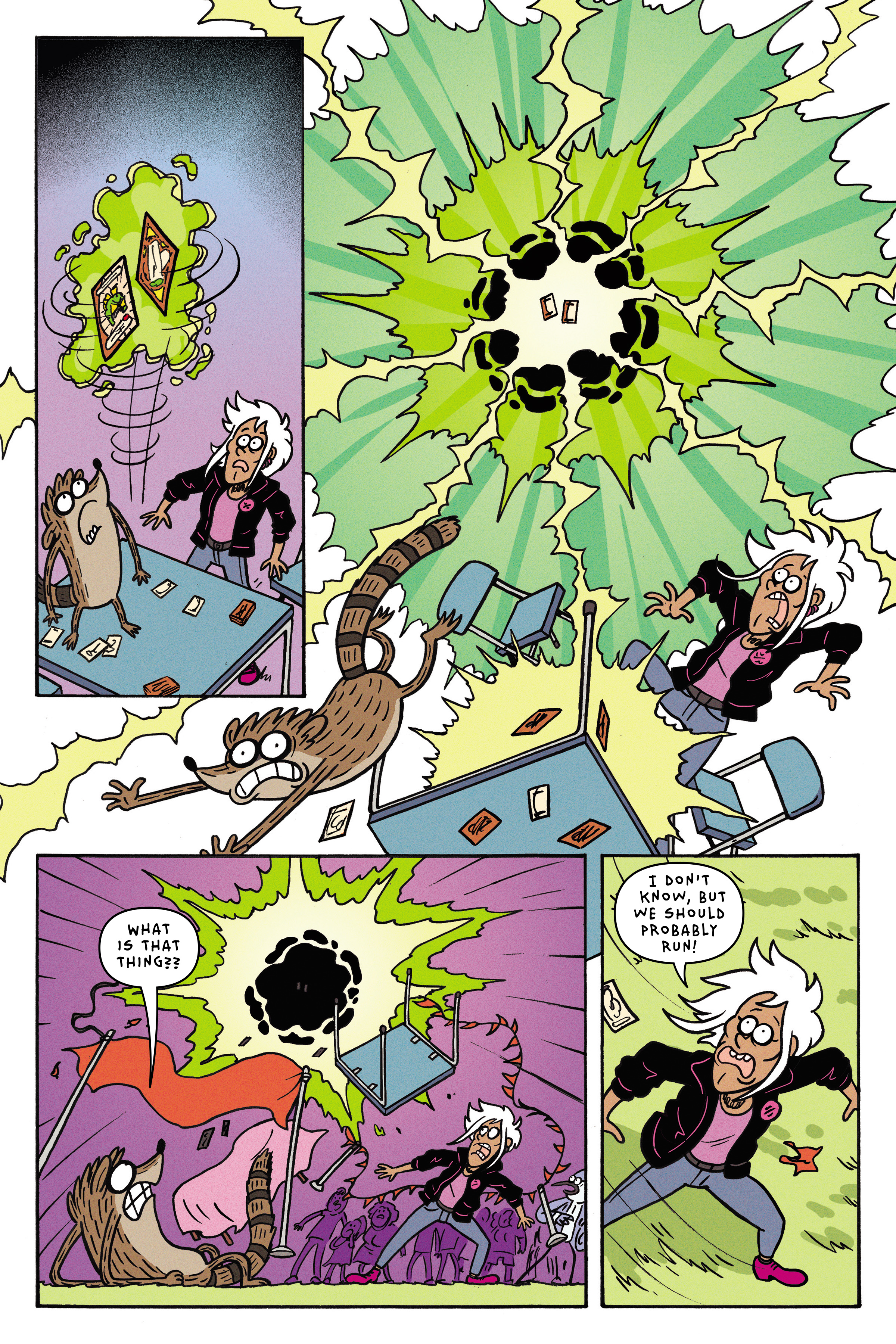 Read online Regular Show: The Meatening comic -  Issue # TPB - 120