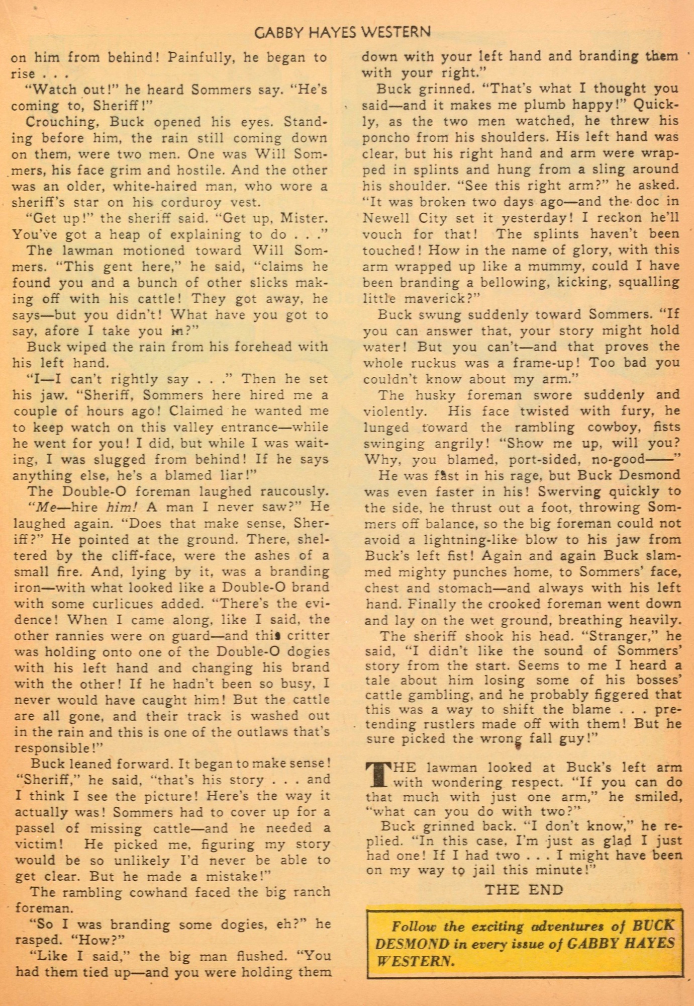 Read online Gabby Hayes Western comic -  Issue #25 - 17