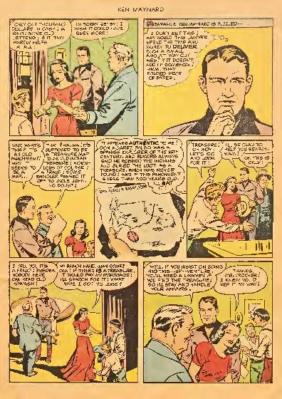 Read online Ken Maynard Western comic -  Issue #1 - 7