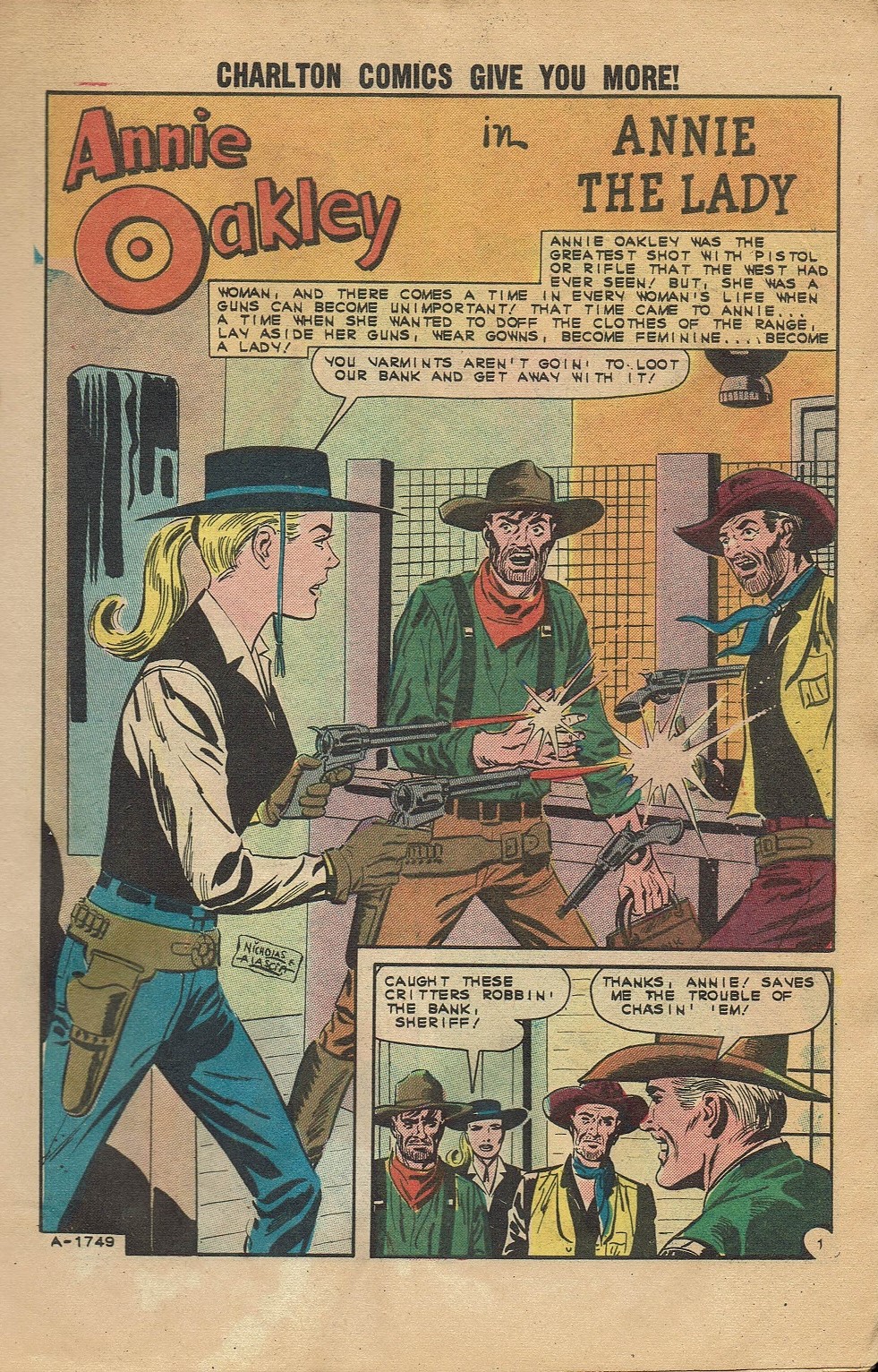 Read online Six-Gun Heroes comic -  Issue #71 - 3