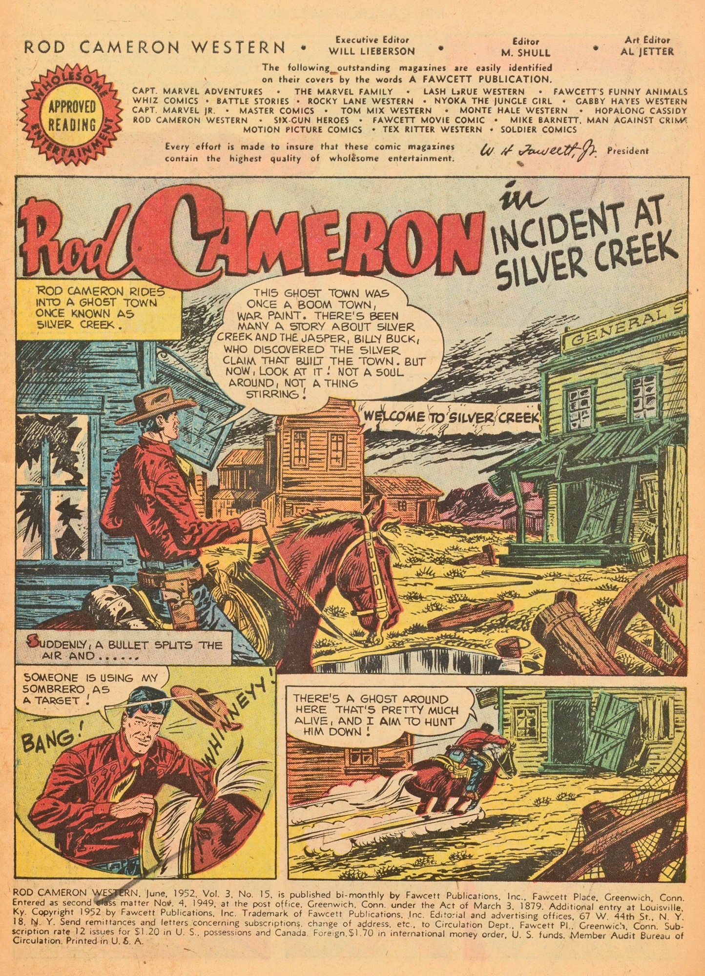 Read online Rod Cameron Western comic -  Issue #15 - 3