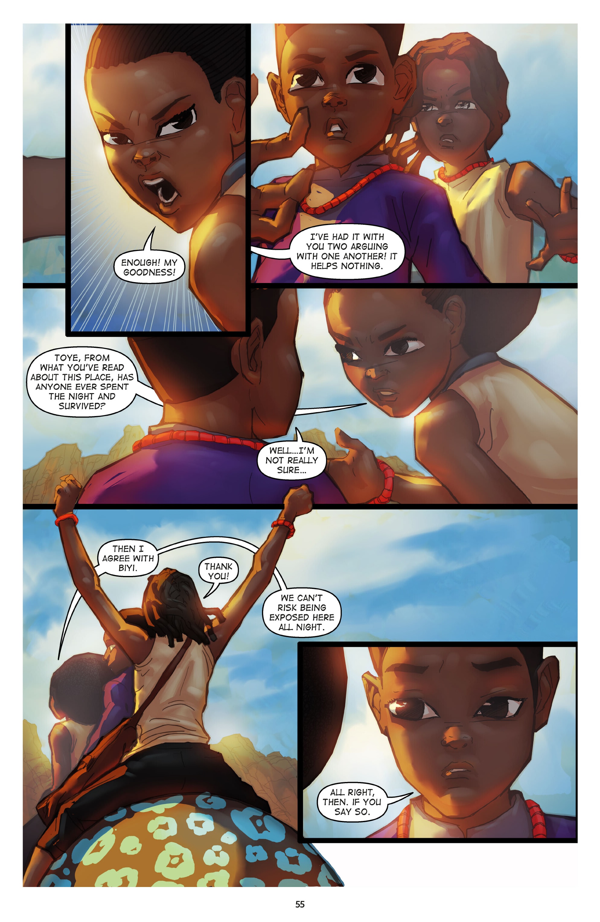 Read online Iyanu: Child of Wonder comic -  Issue # TPB 3 - 54