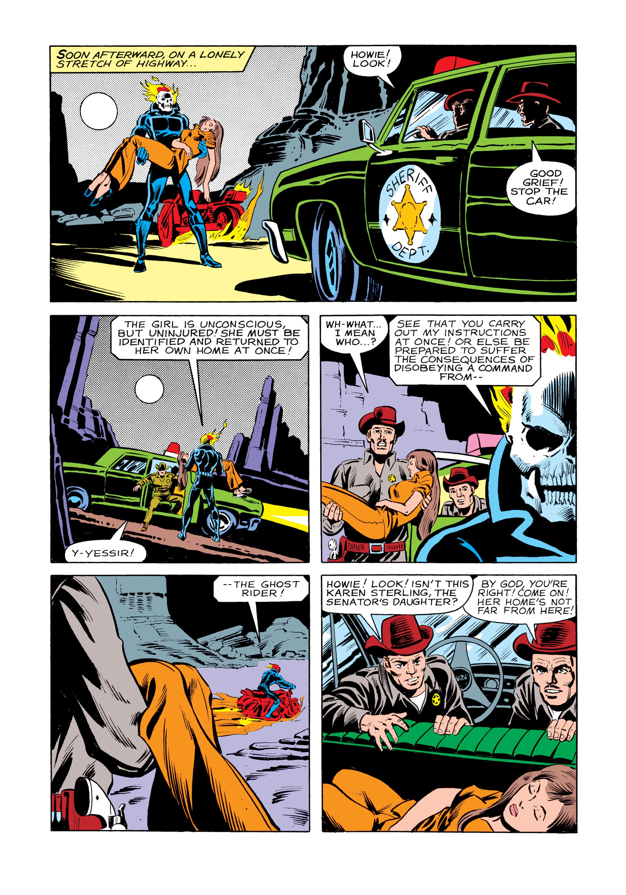 Read online Marvel Masterworks: Ghost Rider comic -  Issue # TPB 4 (Part 1) - 52