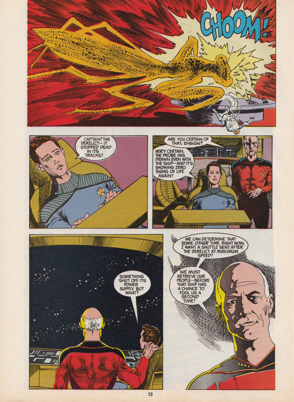 Read online Star Trek The Next Generation (1990) comic -  Issue #15 - 12