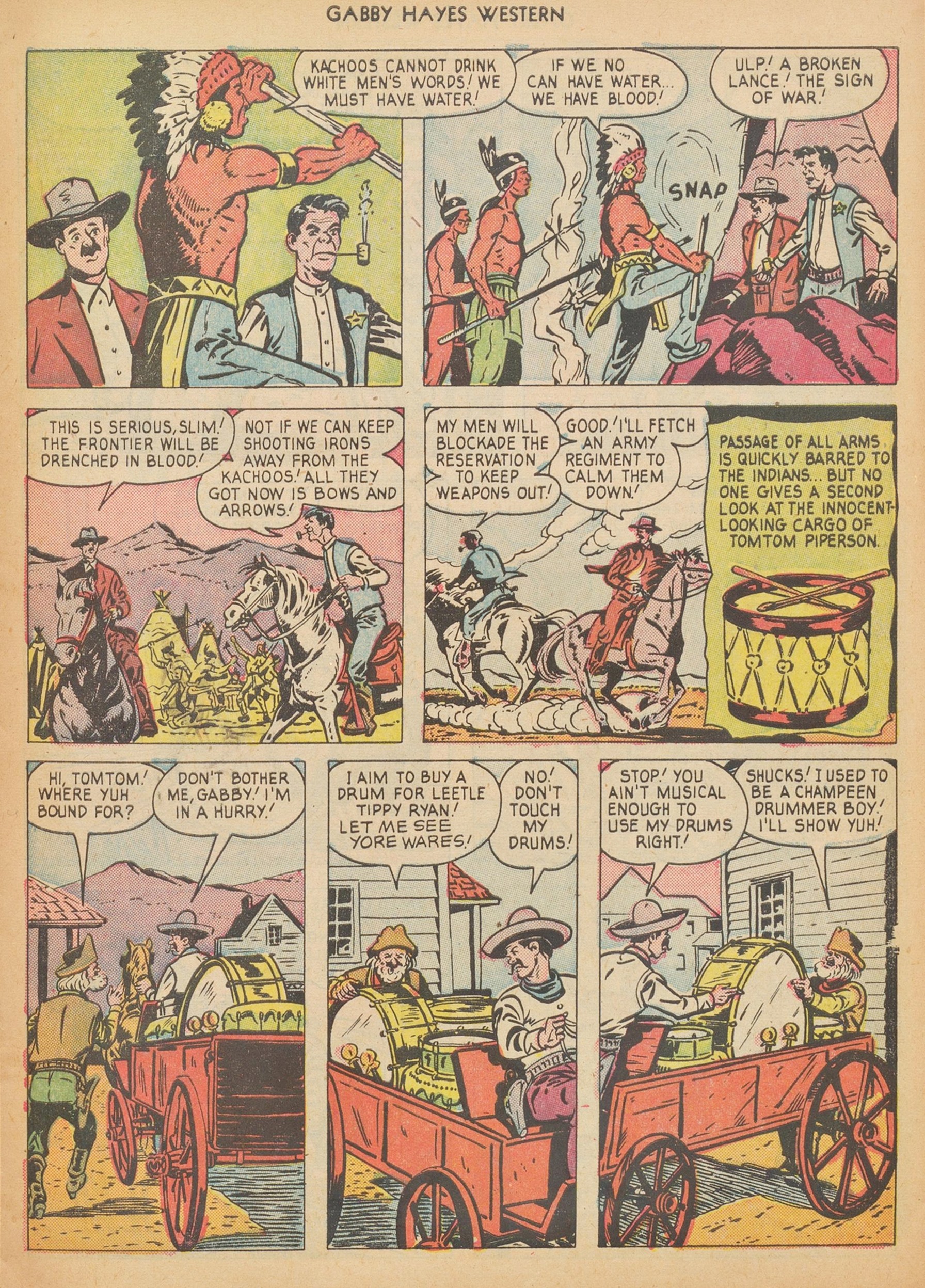 Read online Gabby Hayes Western comic -  Issue #31 - 5