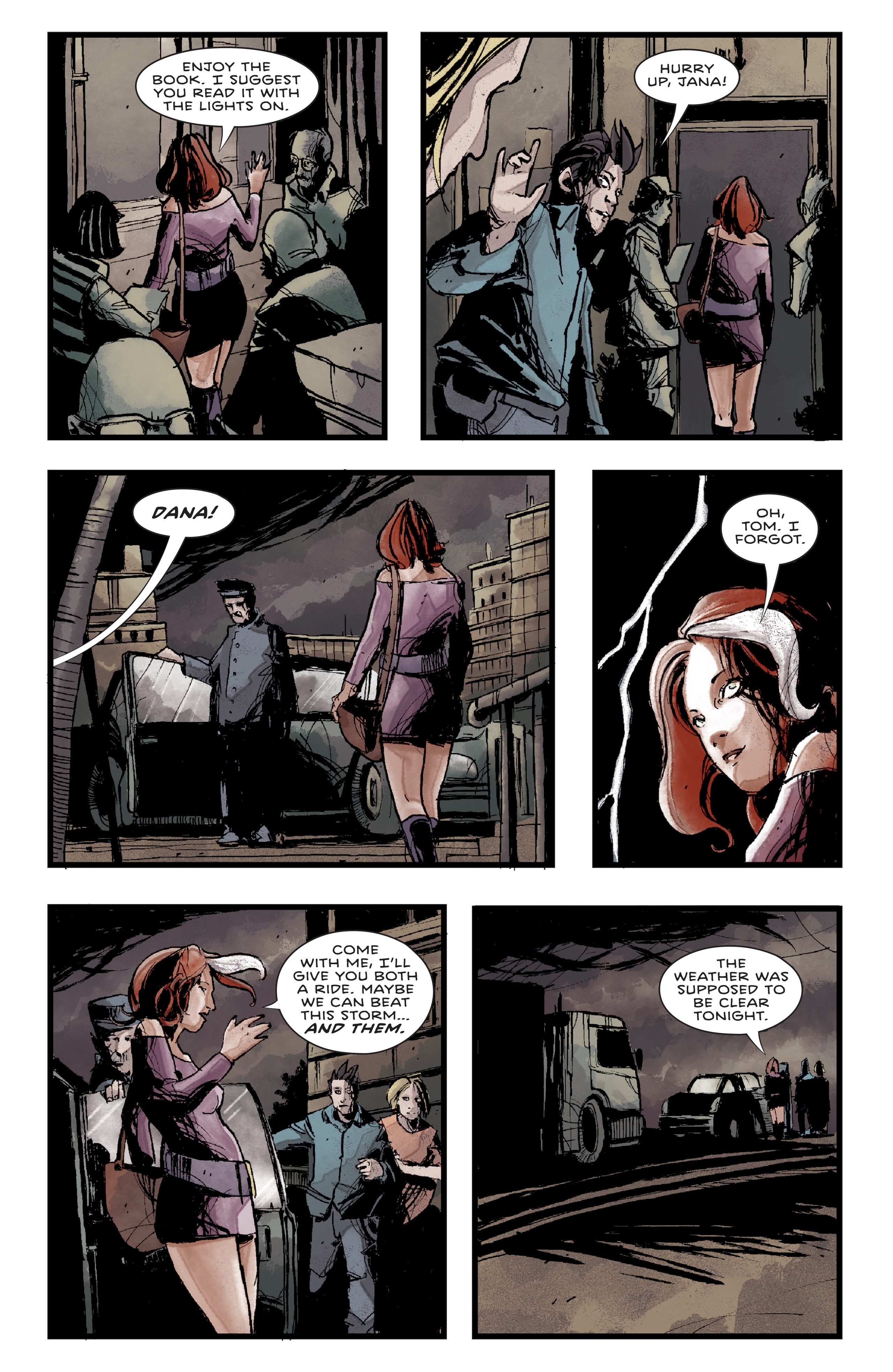 Read online The Case of the Bleeding Wall comic -  Issue #1 - 5