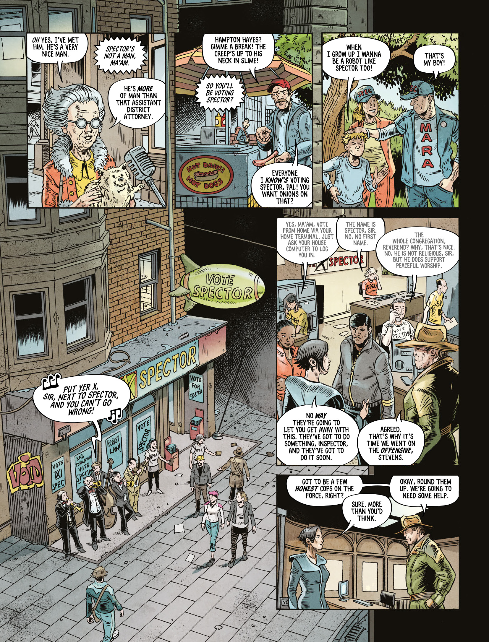 Read online Judge Dredd Megazine (Vol. 5) comic -  Issue #463 - 19