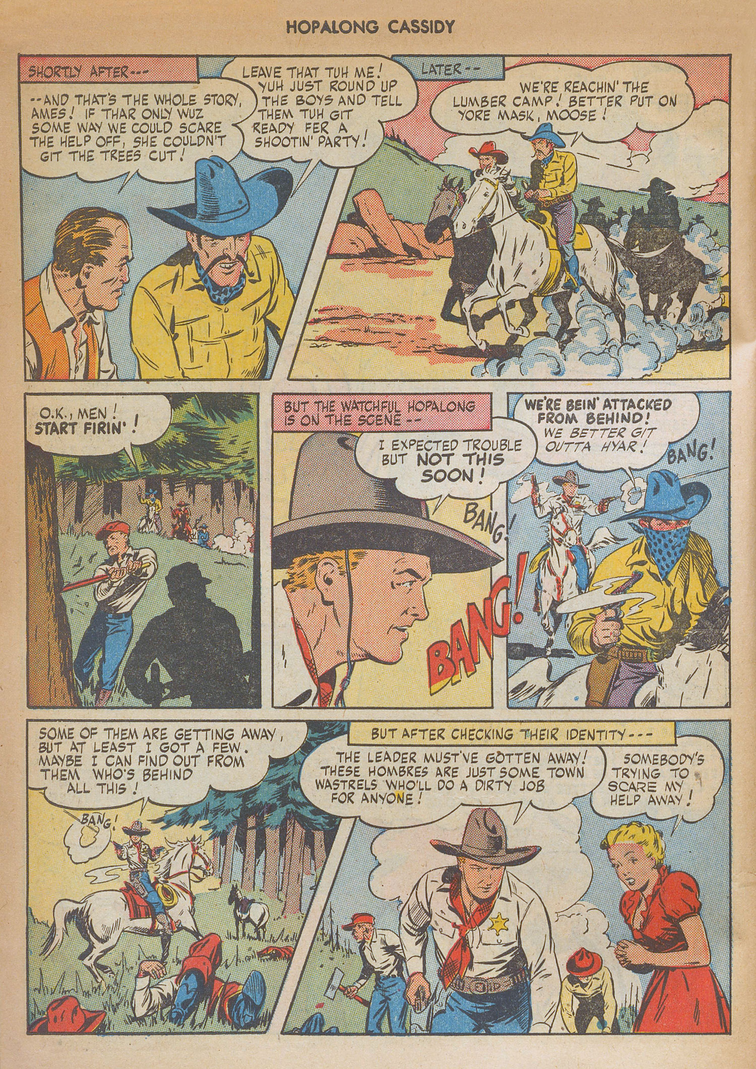 Read online Hopalong Cassidy comic -  Issue #4 - 10