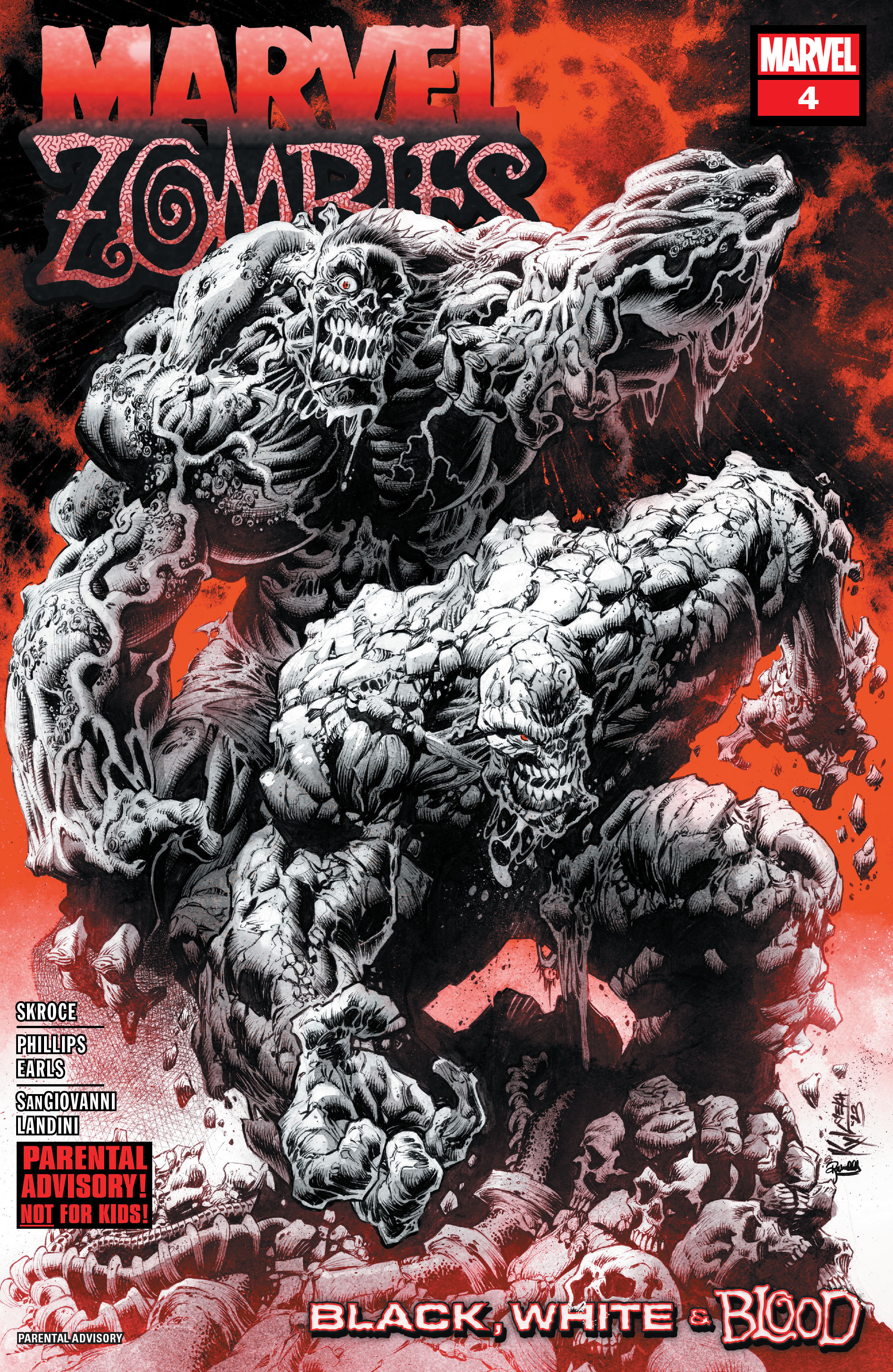 Read online Marvel Zombies: Black, White & Blood comic -  Issue #4 - 1